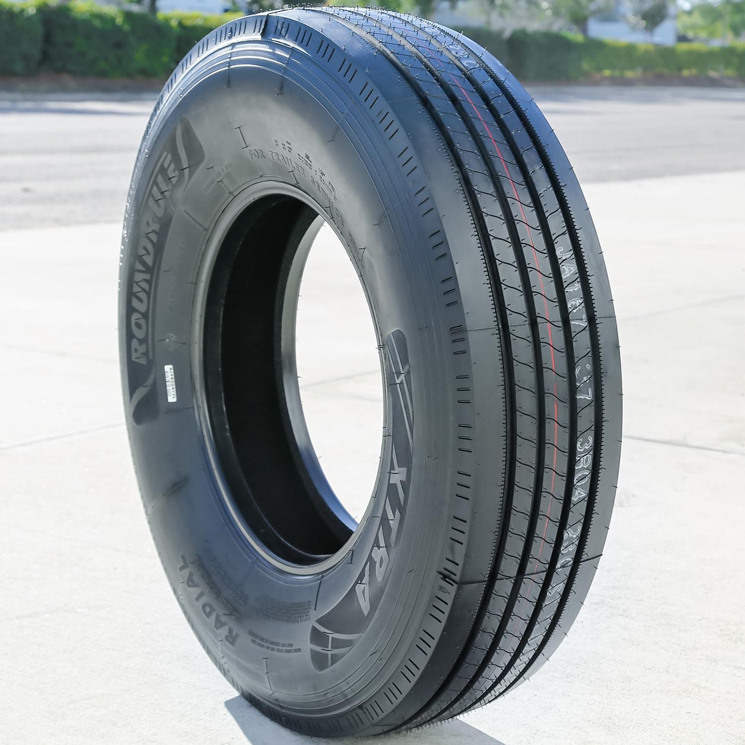 Xtra All Steel Heavy Duty Premium Trailer Radial Tire-ST235/85R16 235/85/16 235/85-16 132/127M Load Range G LRG 14-Ply BSW Black Side Wall