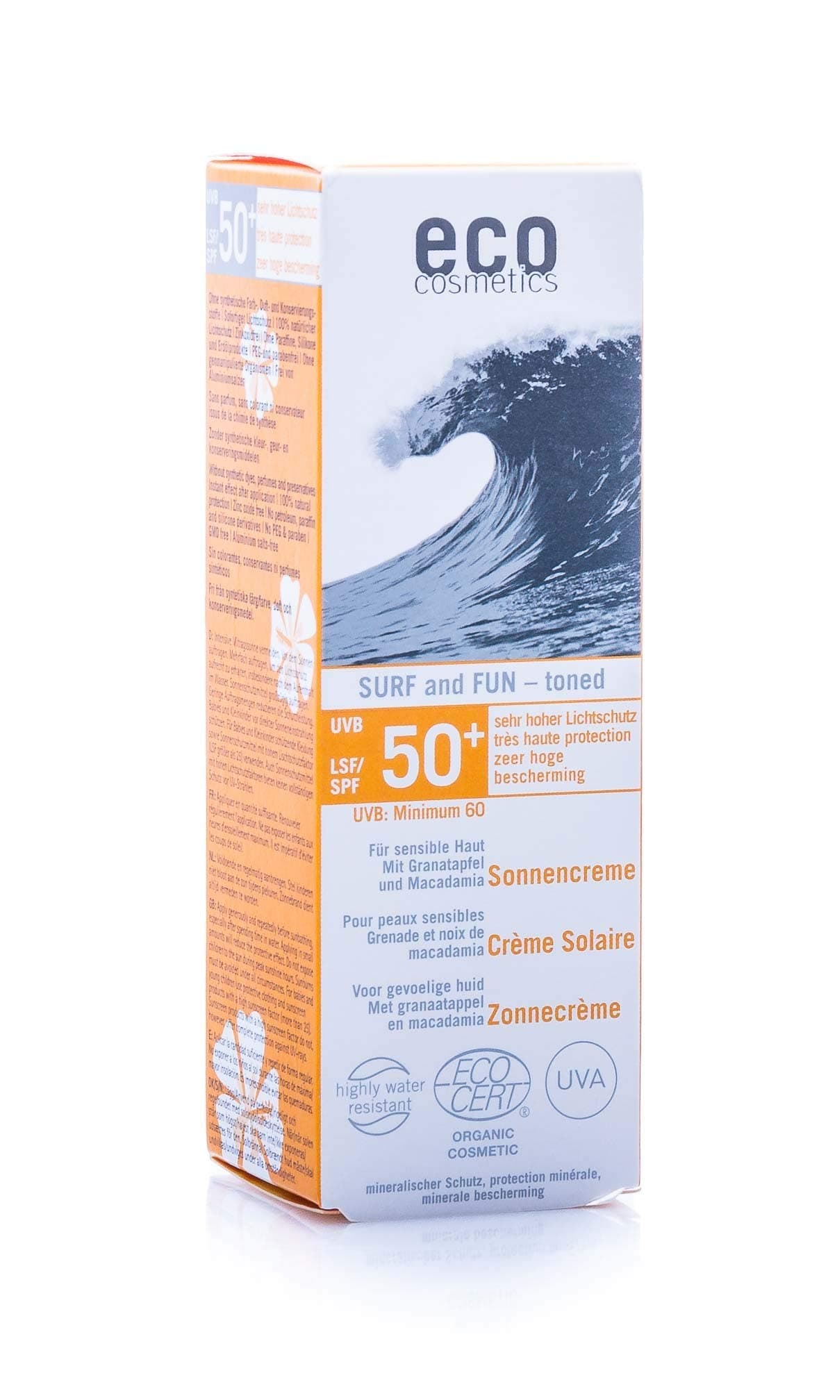 eco cosmetics: Surf & Fun Sonnencreme LSF 50+ getönt (50 ml)