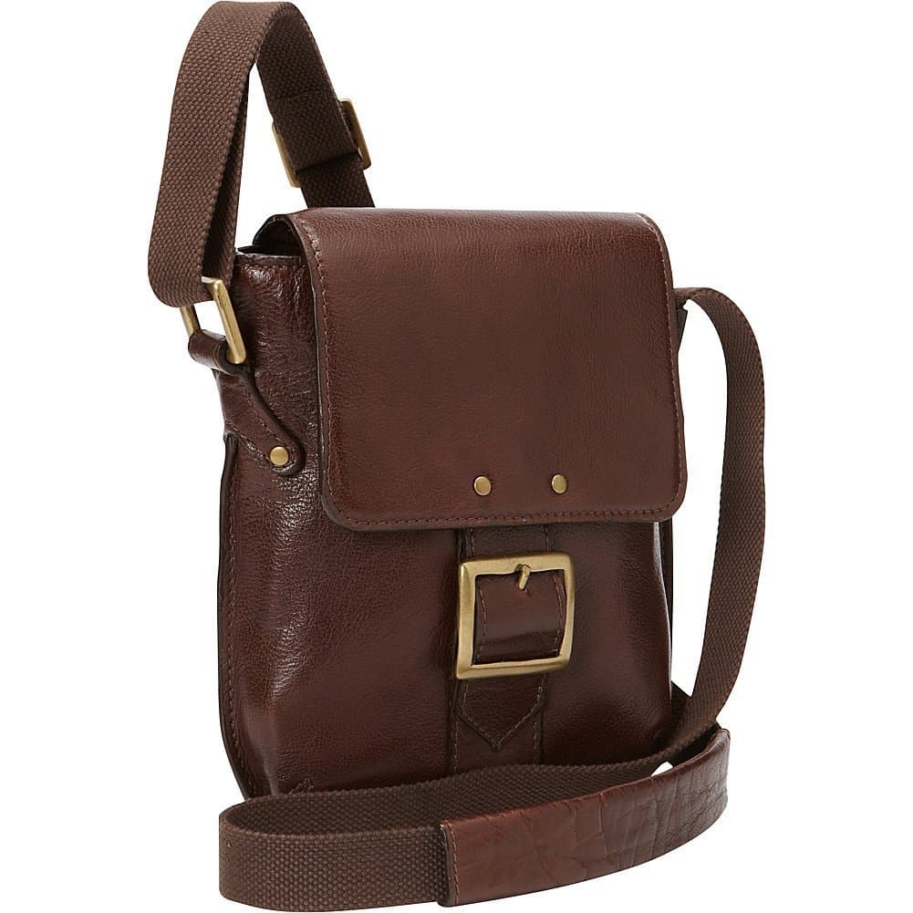 HIDESIGN Vespucci Small Vertical Cross body, Brown