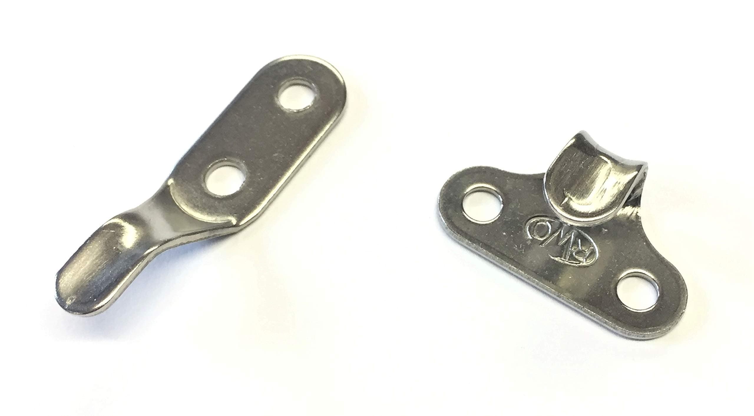 Stainless Steel Lacing Hooks - Pack 6 (Horizontal)