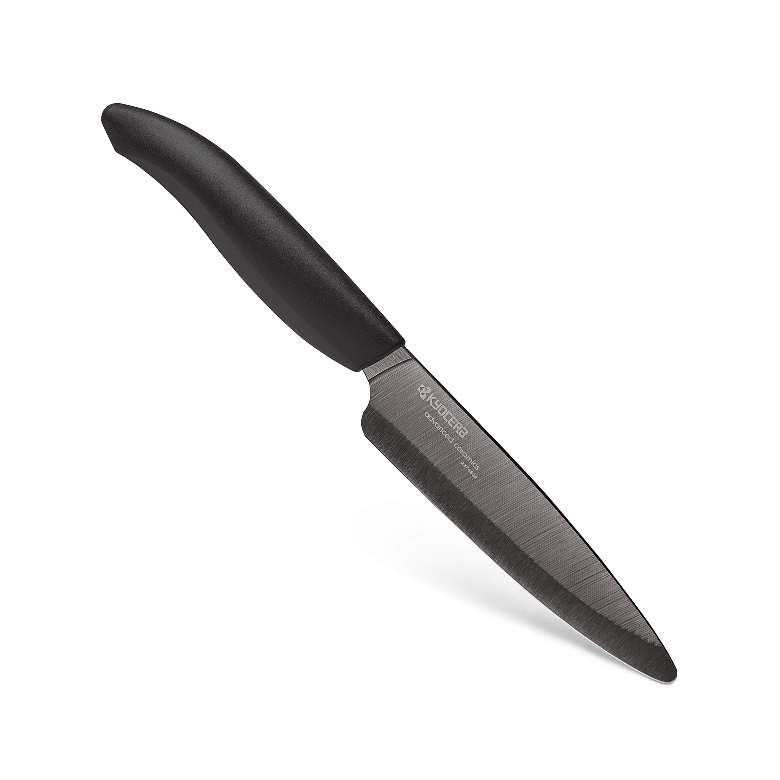 Sponsored Ad – Kyocera Kuroba Ceramic Utility Knife 11cm. Double-sided bevel blade. Ultra-lightweight. Ergonomic handle. 10x longer sharp edge than steel knives