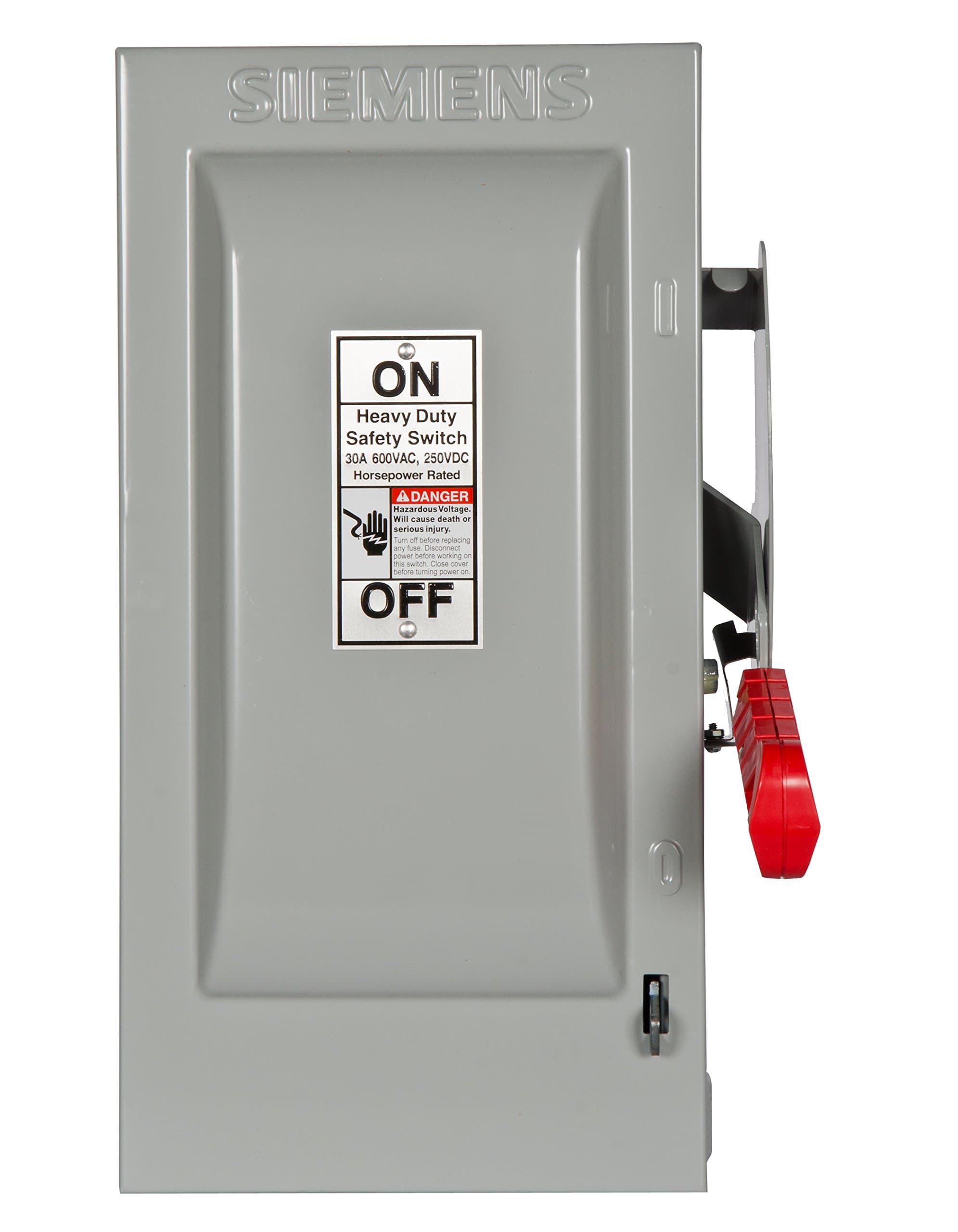 SIEHF361 SIE HF361 3P 600V 30A Sfty SW, Black