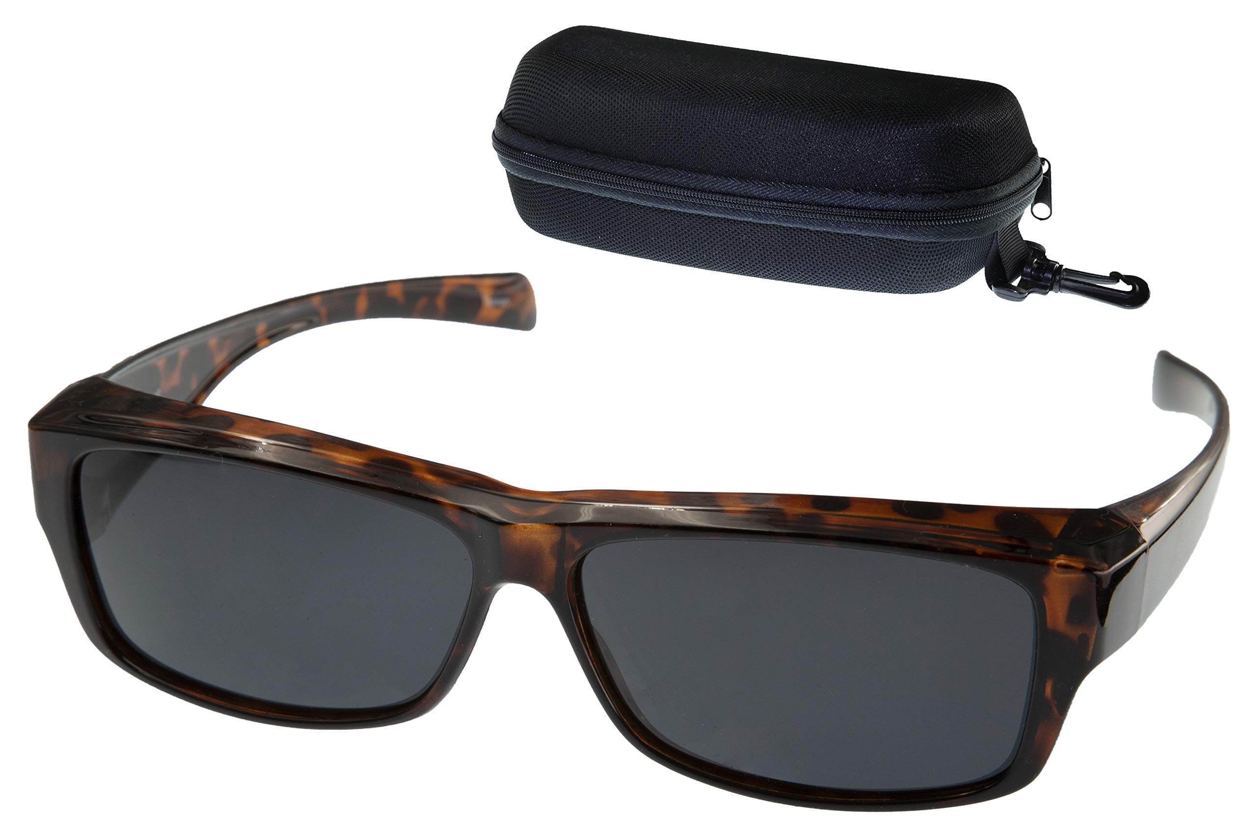 ETP Polarized Wear Over Glasses| Sunglasses with Case | Wraparound Sunglasses