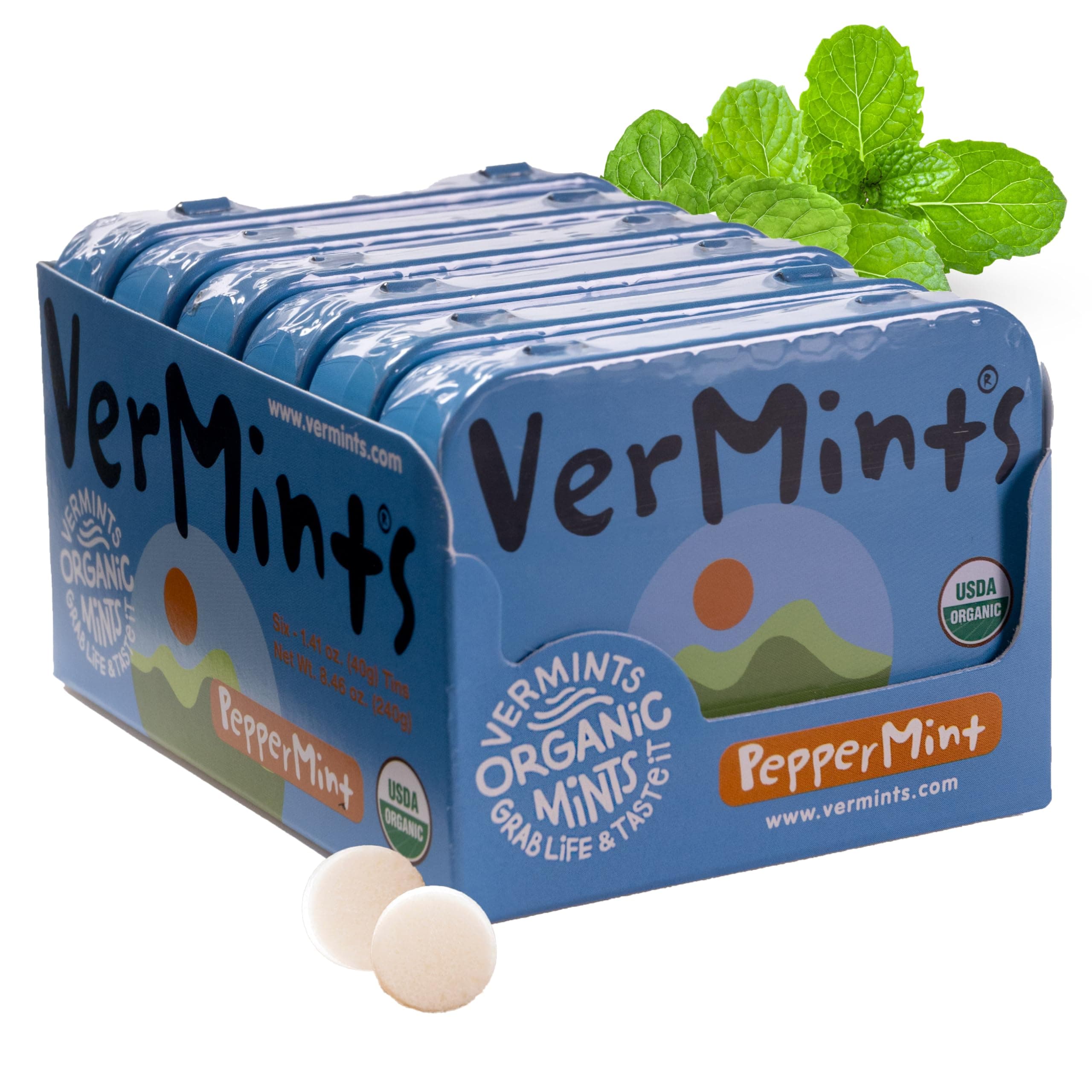 VerMints - Peppermint Mints - 40g