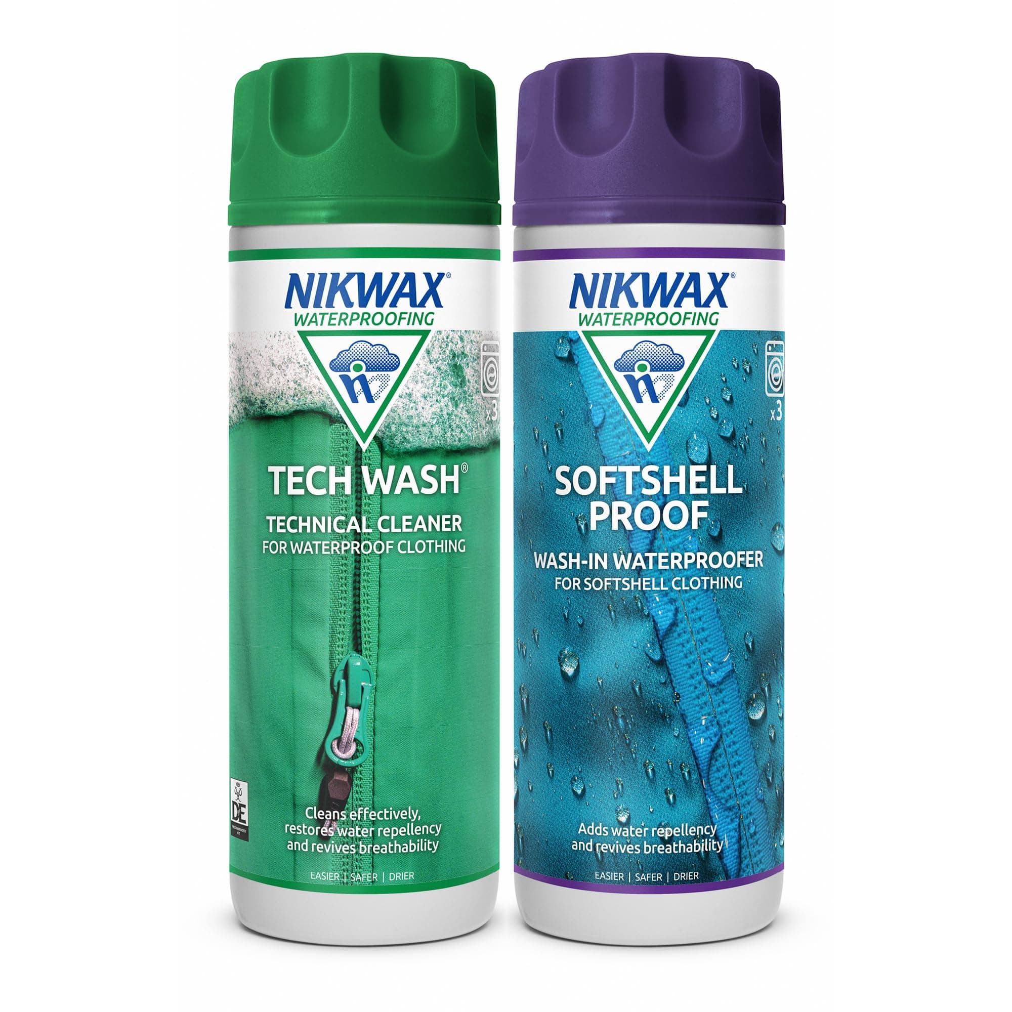 Tech Wash/Softshell Proof Twin Pack Clean/Proof Value Pack