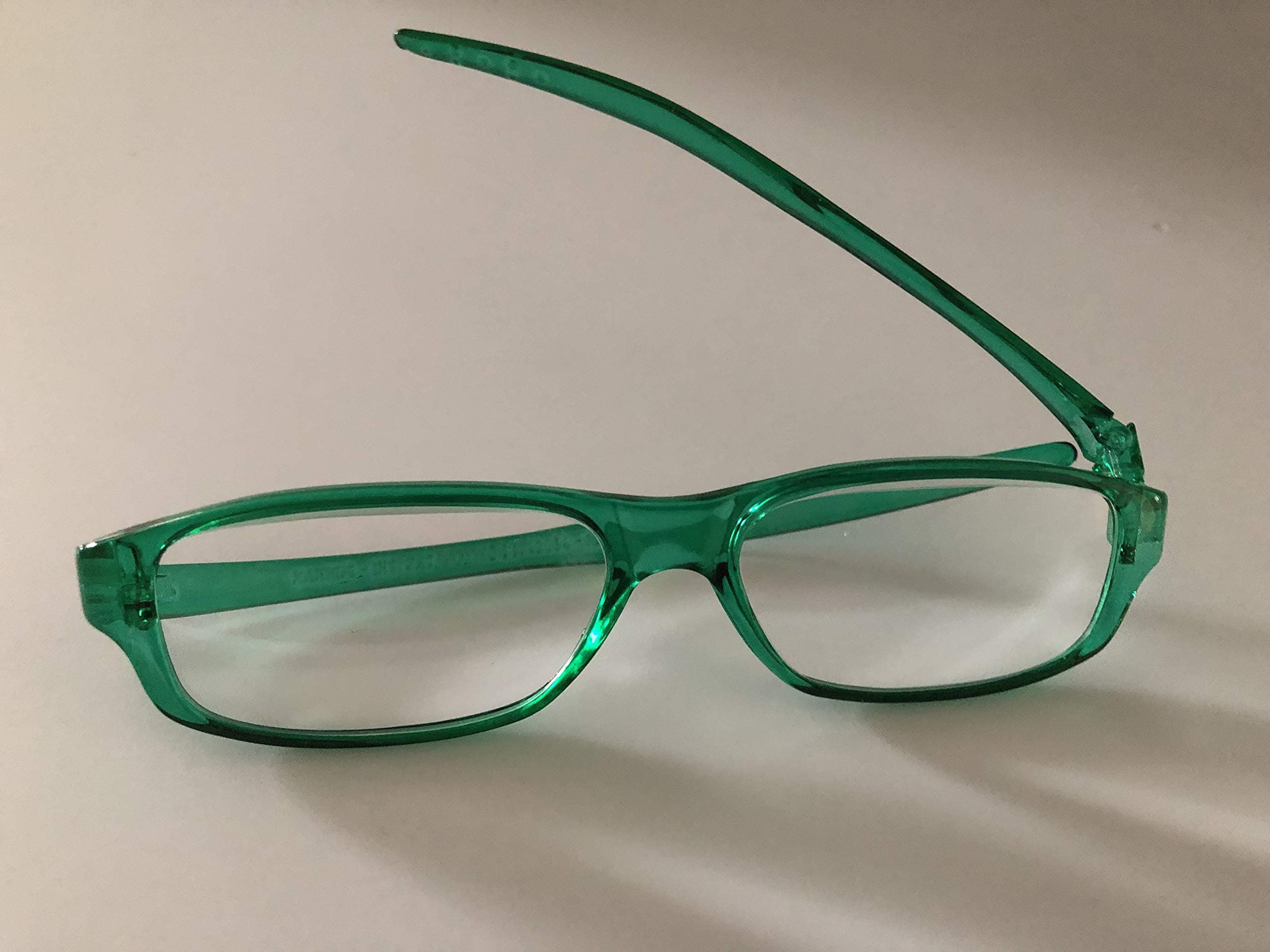 Nannini 201 Italian Flat-folding Reading Glasses (Assorted Colors & Strengths) (+1.5, Lime)