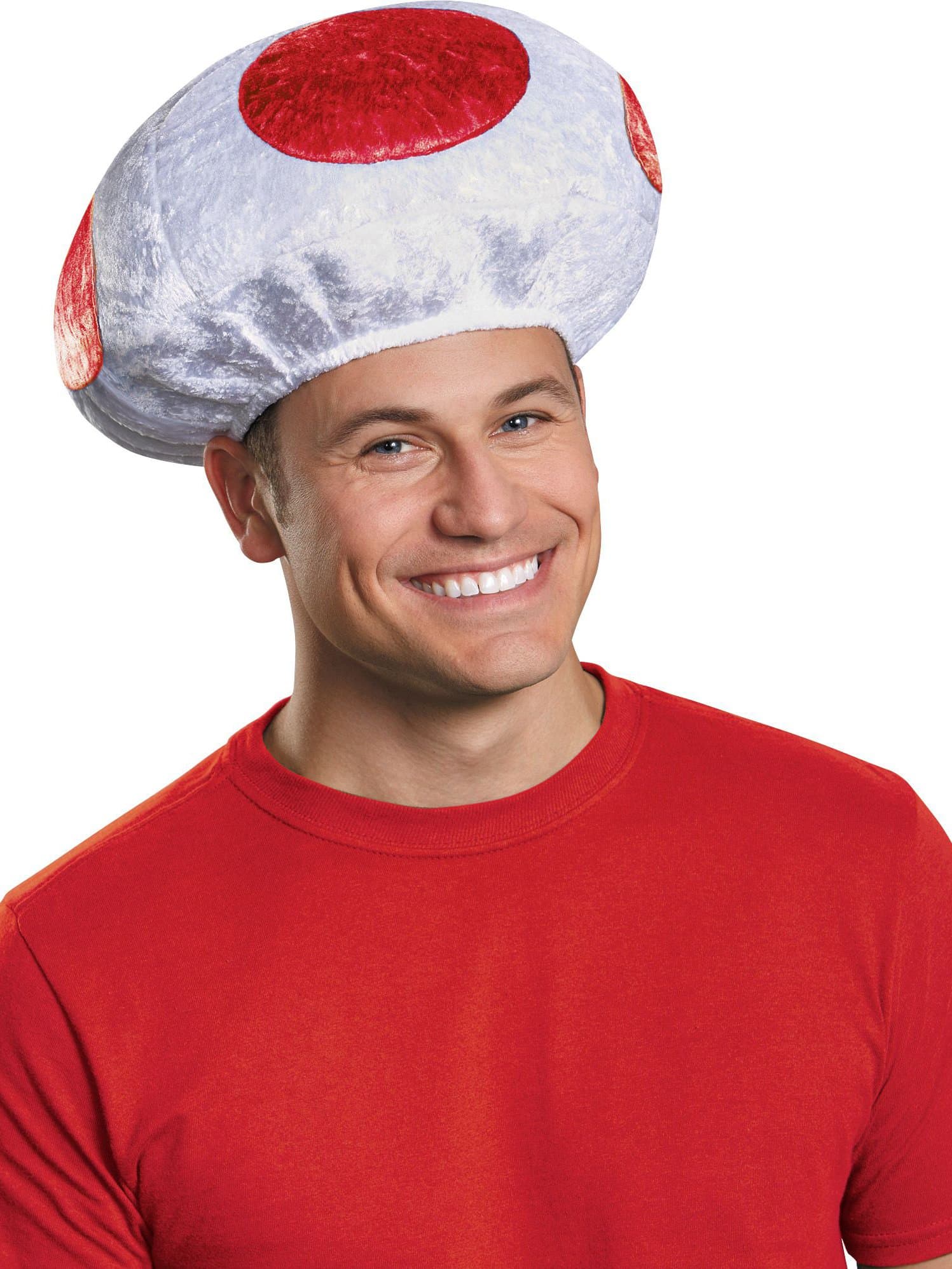 Disguise Men's Mushroom Hat - Adult Red