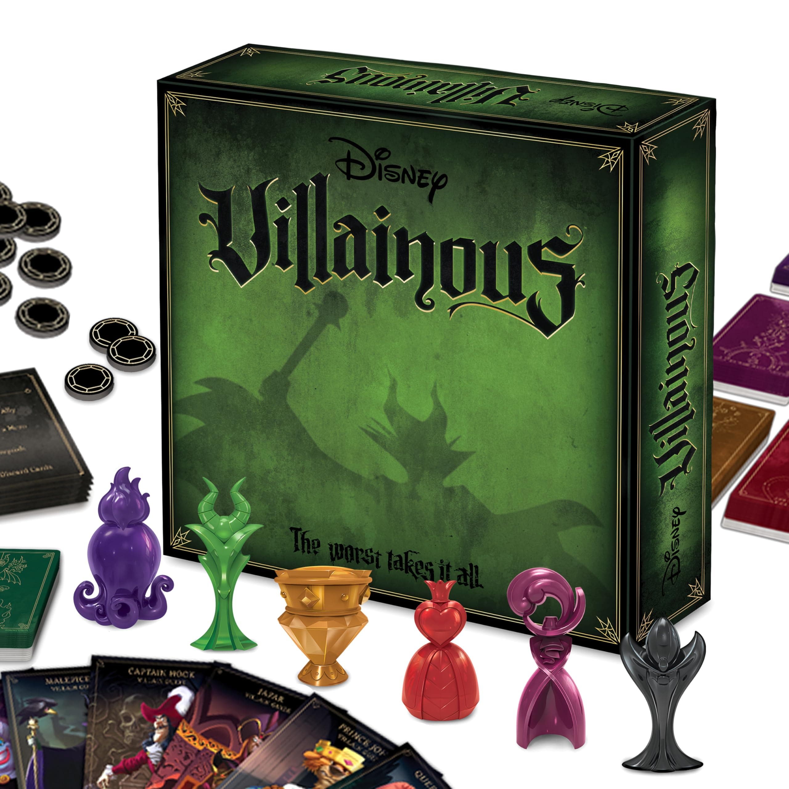 Wonder Forge Disney Villainous Strategy Board Game for 6 Players, Ages 10 & Up