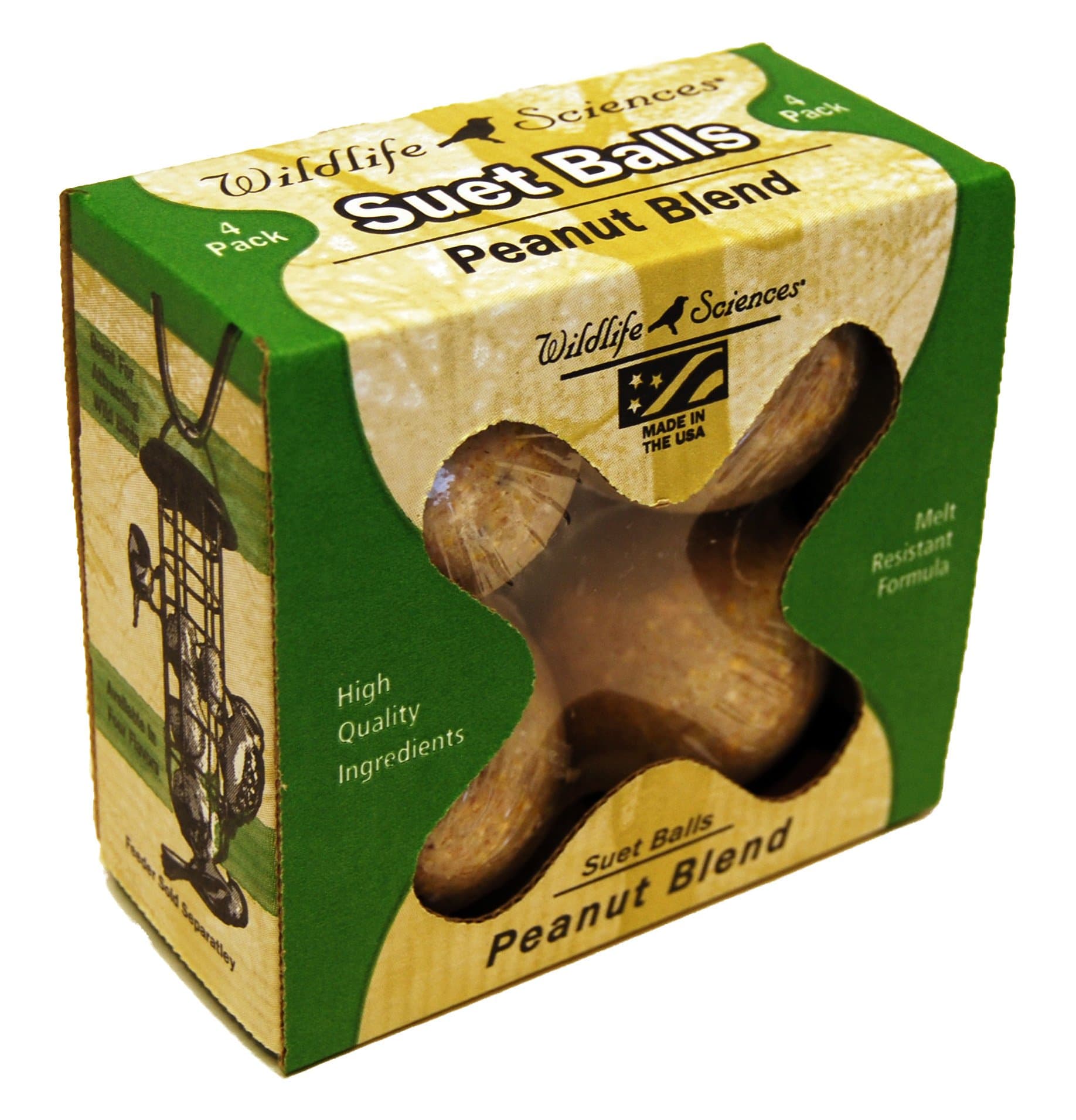 Suet Ball, Peanut, 4-Pack