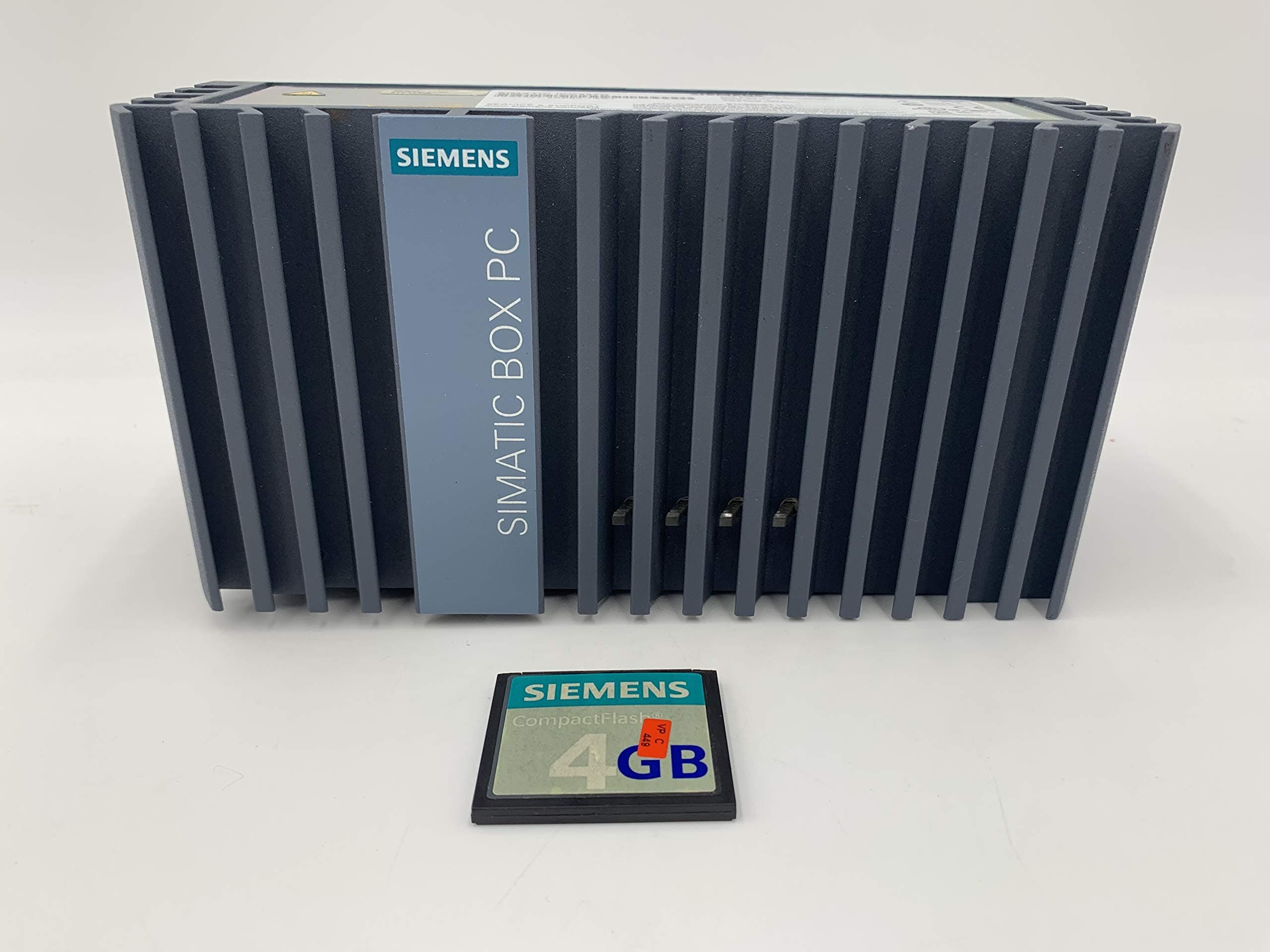 6ES7647-8AE60-1AA1 Siemens SIMATIC IPC227D Nanobox PC 6ES7 647-8AE60-1AA1 IPC 2x 10/100/1000 Mbps Ethernet RJ45 6ES76478AE601AA1 Atom E640 1.0 GHz