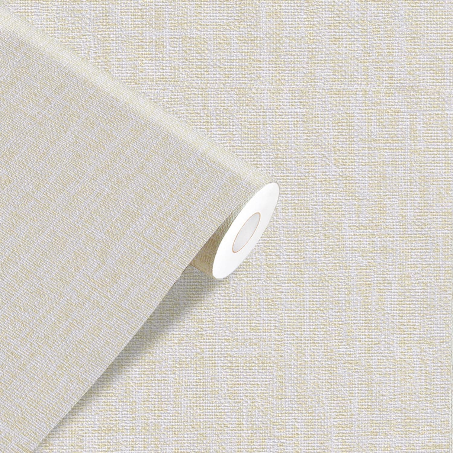 10ft Textured Fabric Cream Wallpaper Faux Grasscloth Beige Peel and Stick Wallpaper Self-Adhesive Wallpaper Linen Removable Wallpaper Cabinets Counter Top Liners