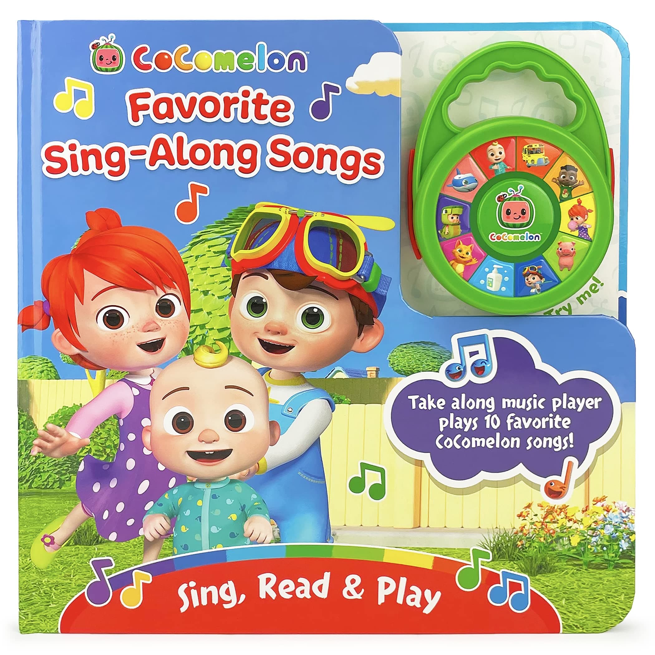 Cottage Door Pr Cocomelon Favorite Sing-Along Songs: Includes Take Along Music Player