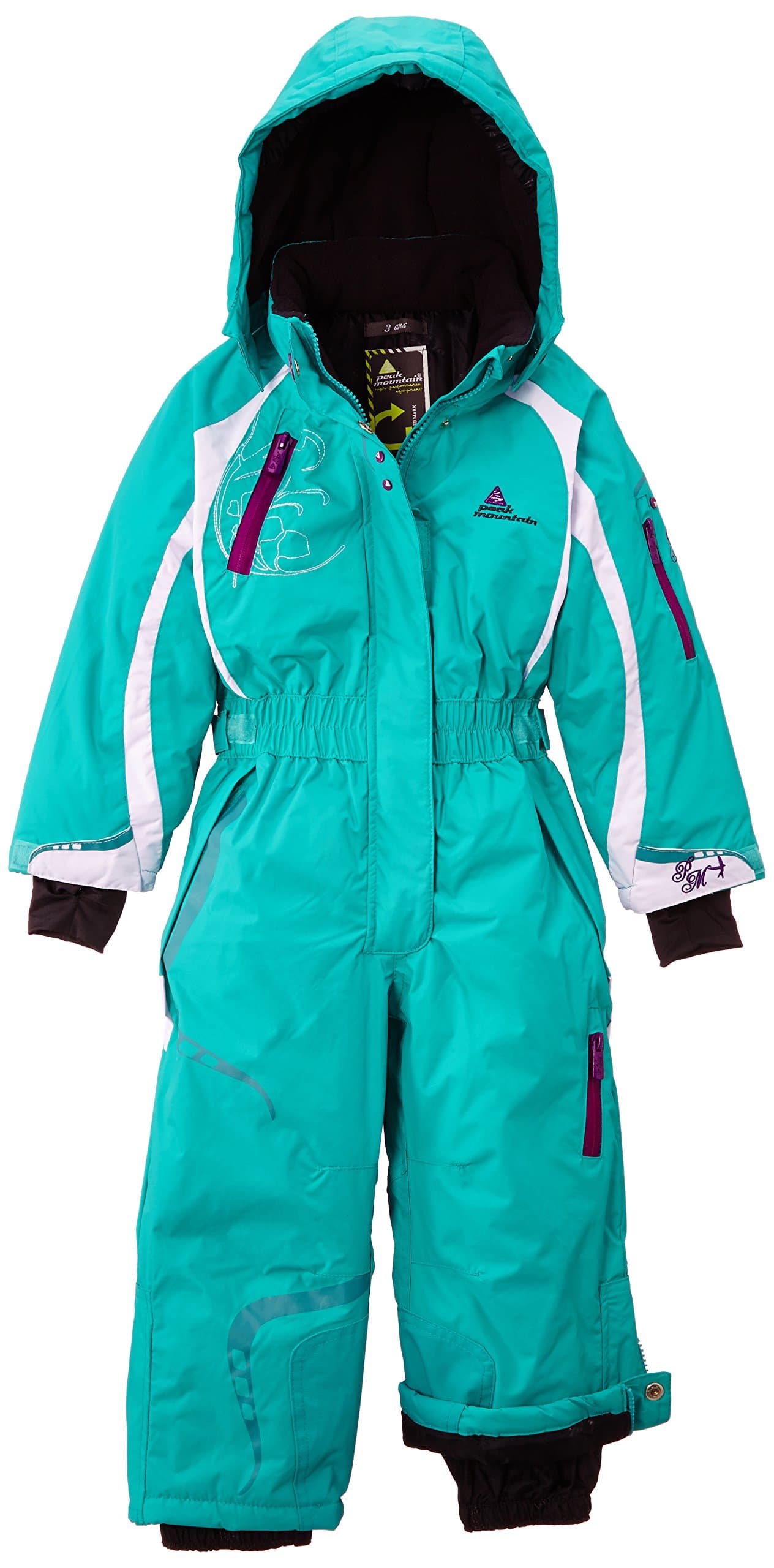 Peak Mountain Feldi/3-8/nh Girls' Ski Suit