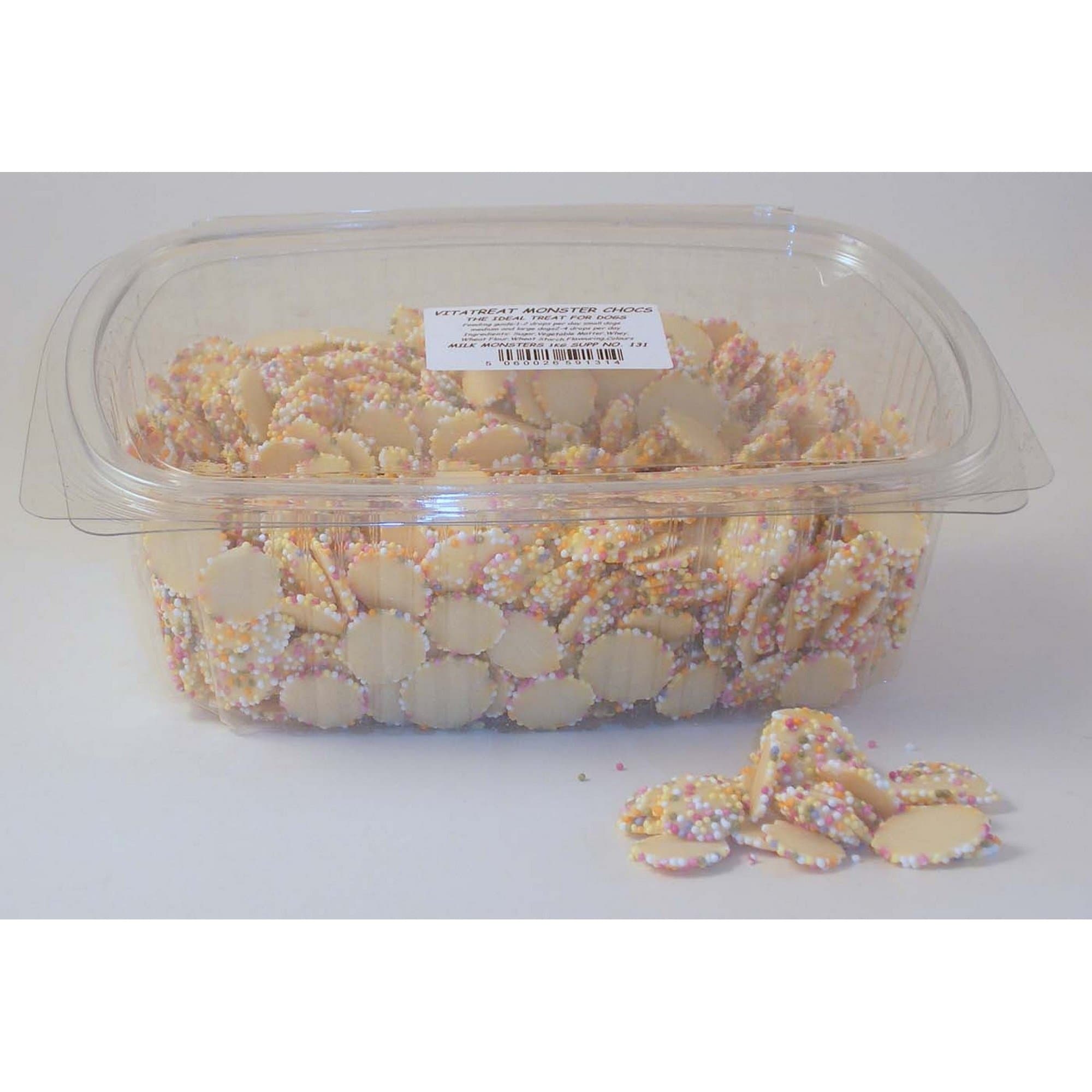 Sniffers Vitatreat Mini Monsters Chocolate Buttons (1kg) (1kg) (White)