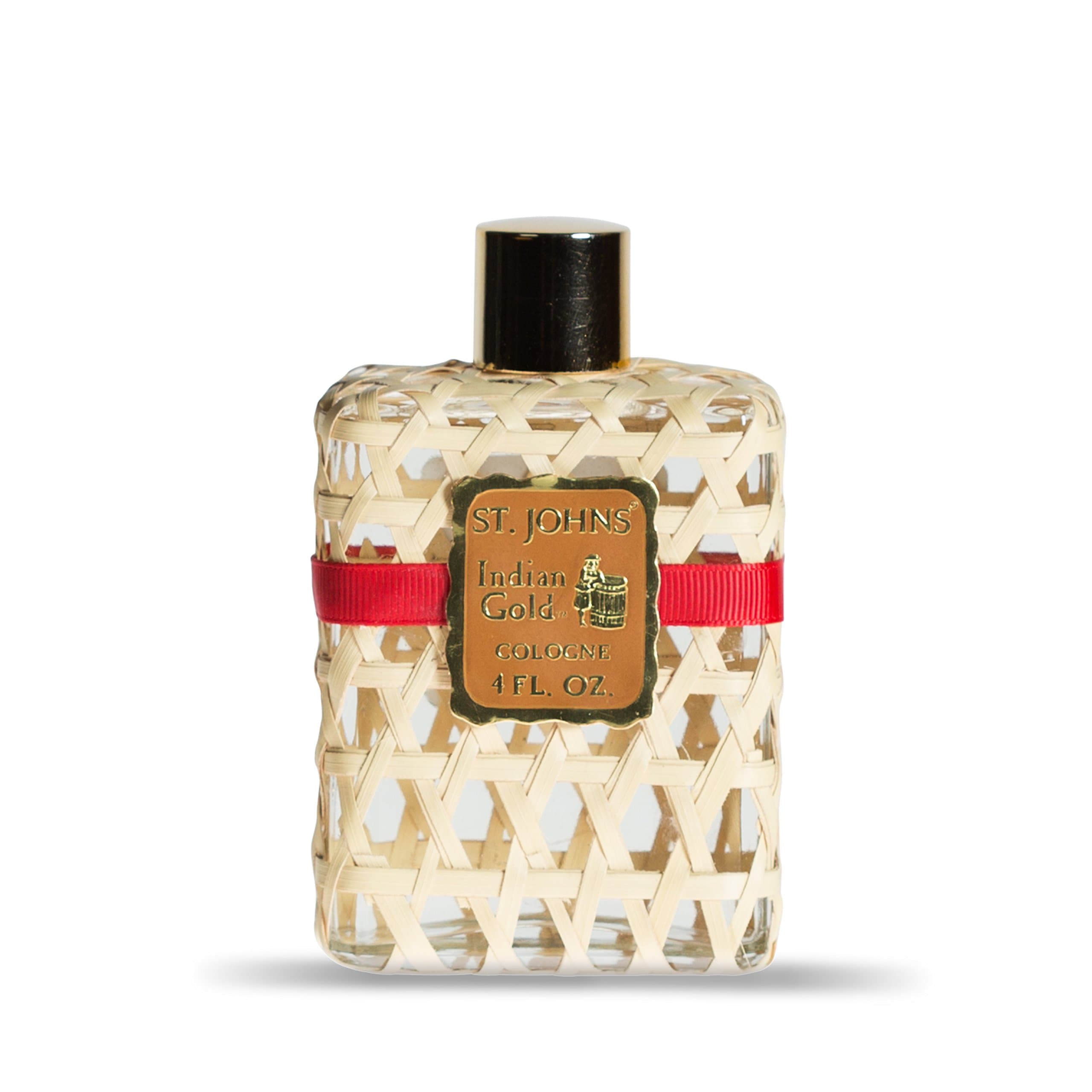 Indian Gold Cologne for Men by St Johns. 4 Oz Splash in Signature Bottle. Luxury Cologne Hand Crafted for St Johns Fragrance, St. Thomas U.S. Virgin Islands