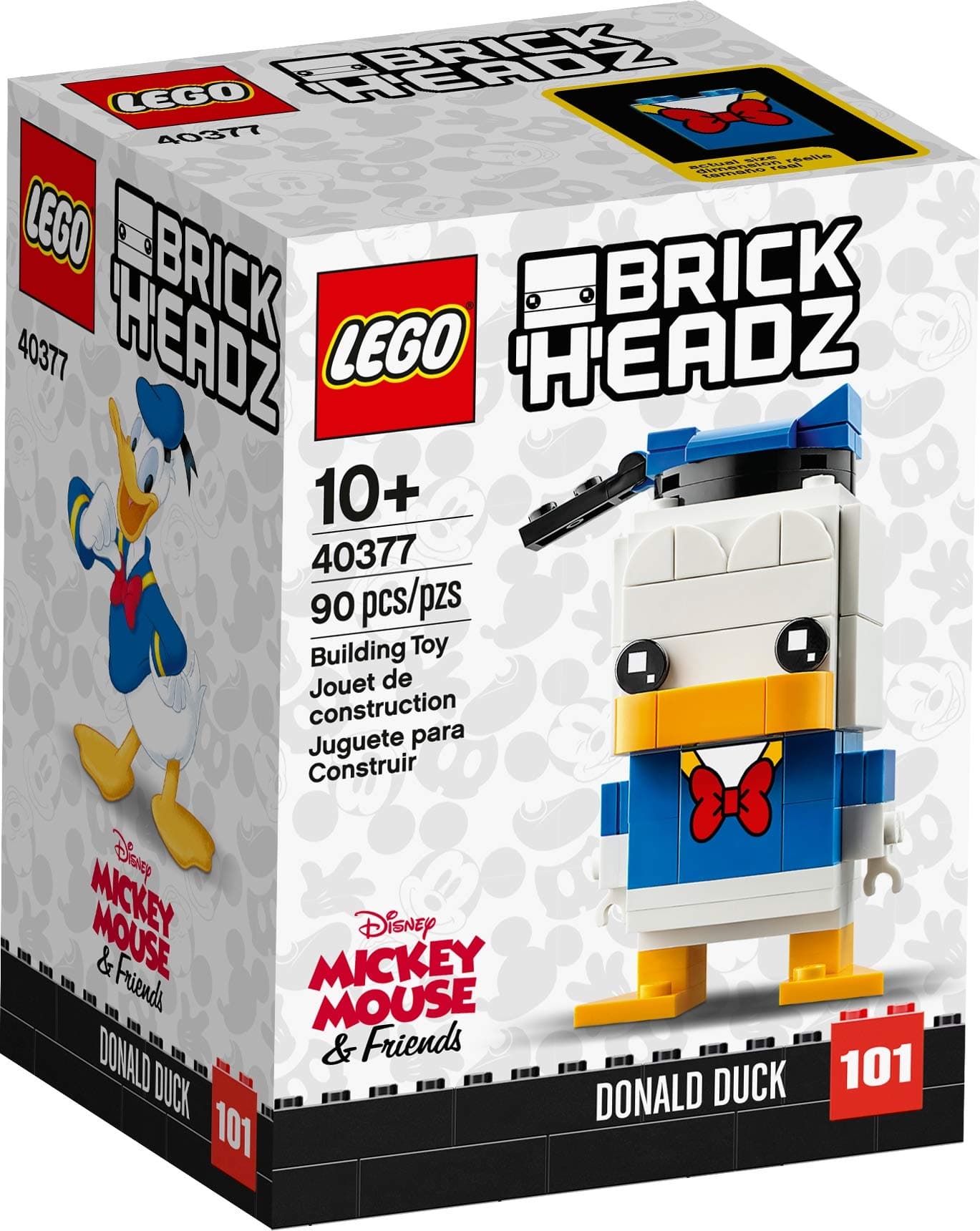 40377 Brick Headz Donald Duck