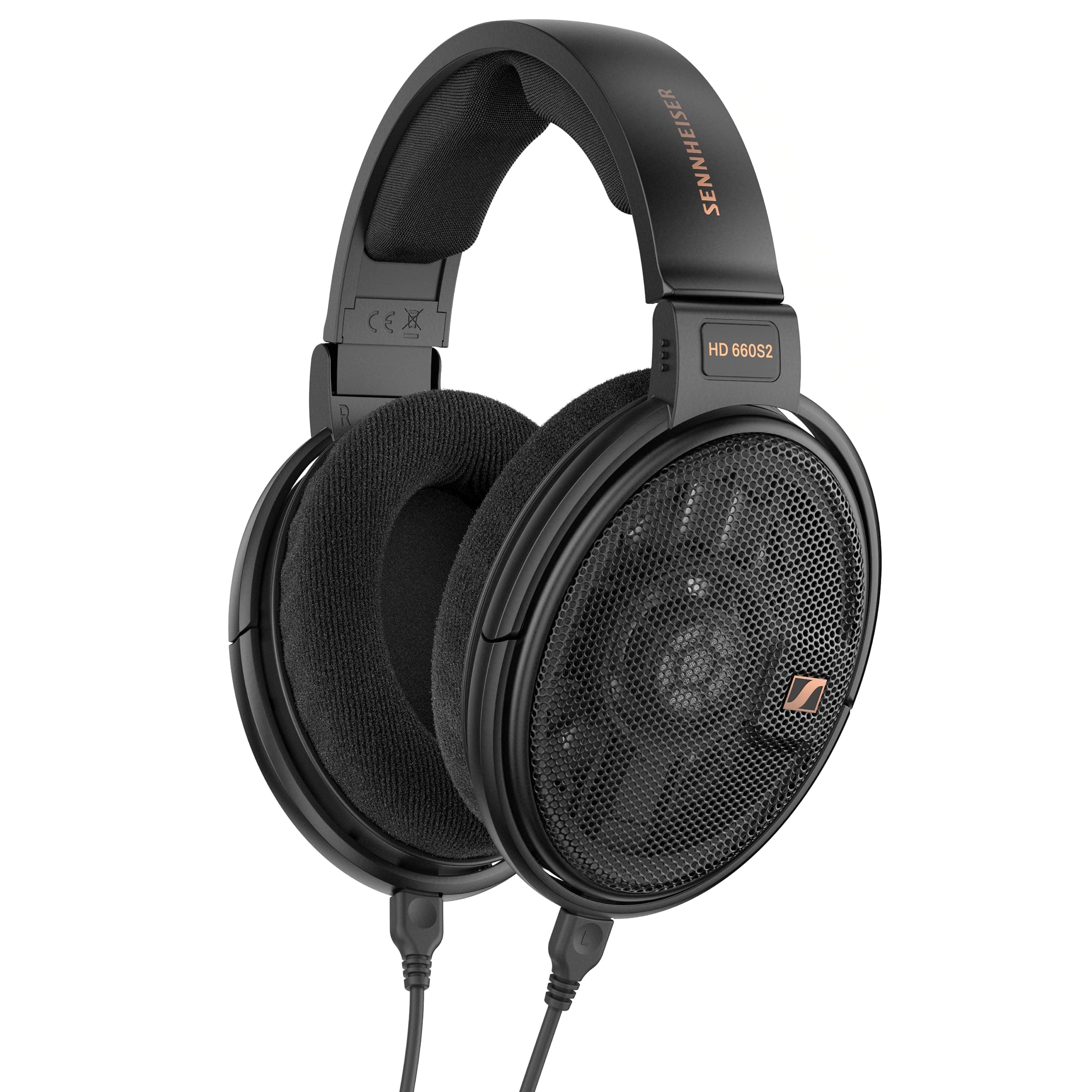 HD 660S2 - Audiophile Open-Back Over Ear Headphones Wired with Deep Bass Extension and Refined Acoustic Performance for PC, Music, Gaming, Podcasts, Premium Black