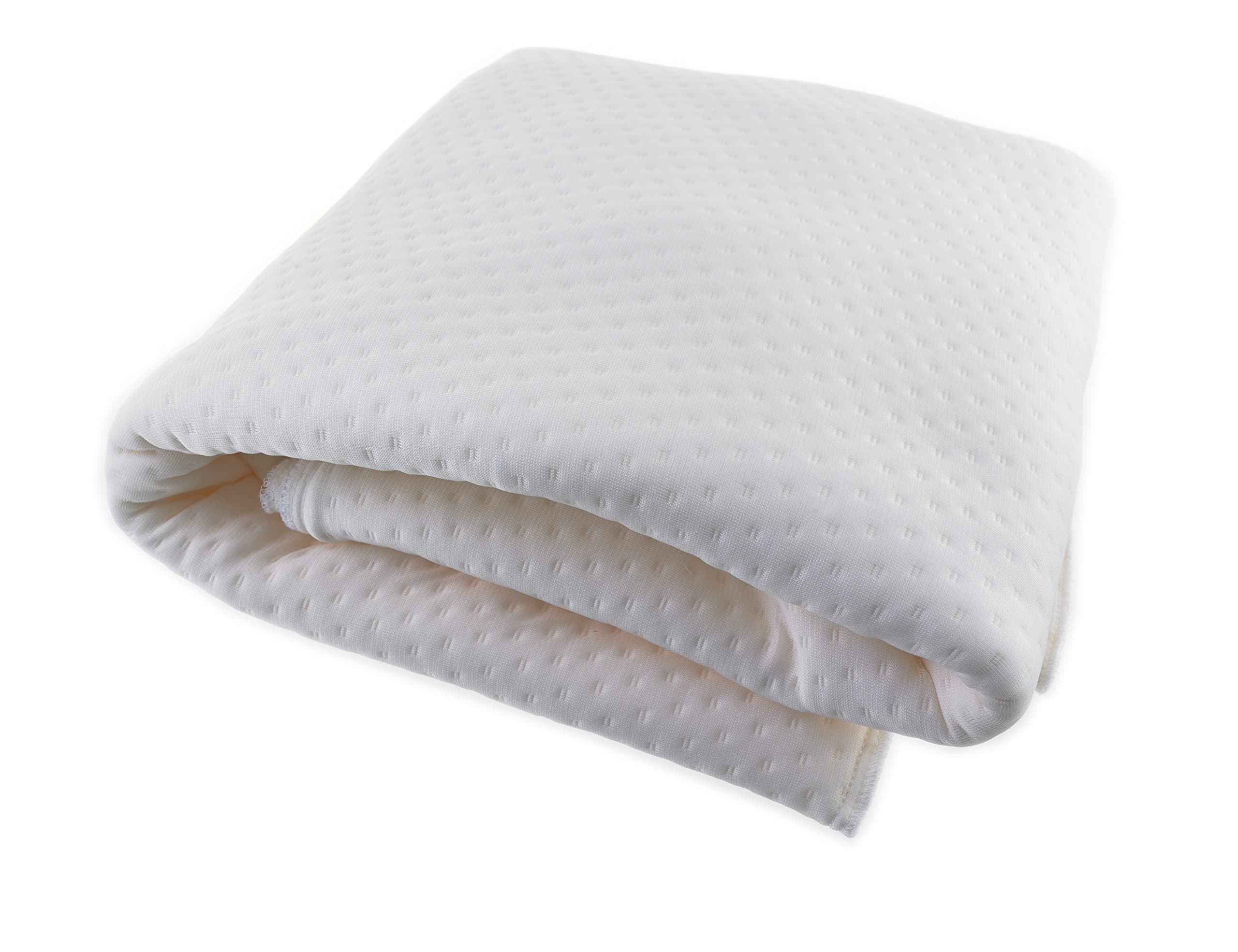 Coolmax Memory Foam Mattress Zipped Cover Size - Double 4ft6 x 6ft3 Depth: (5" - 12.5cm)