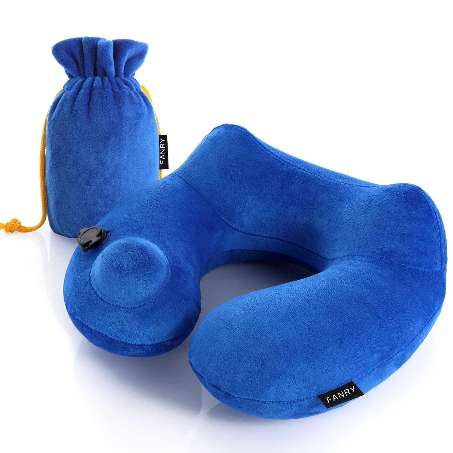 YUEMIDAMY Travel Pillow Luxuriously Soft Inflatable Neck Pillow