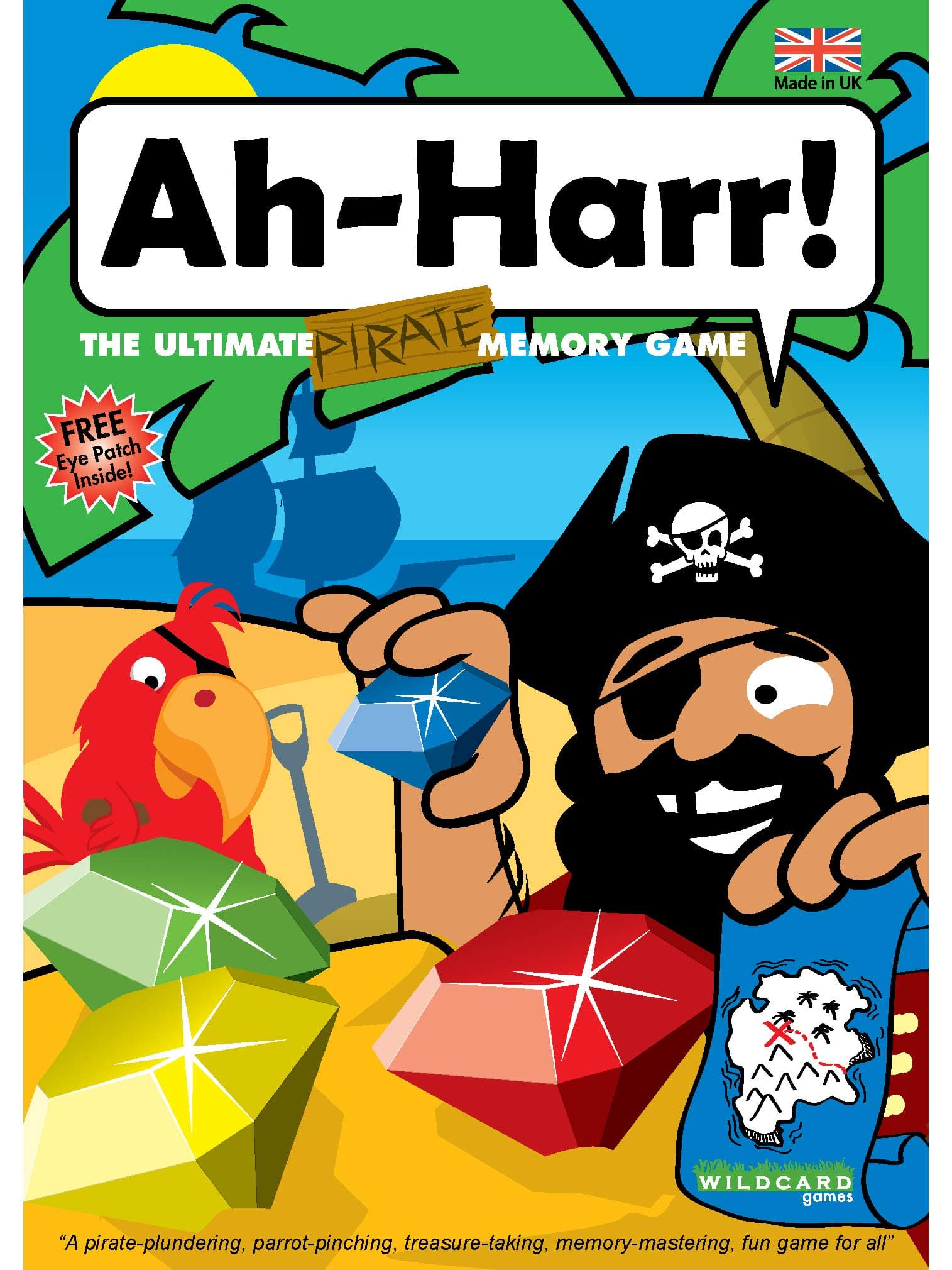Ah-Harr! - The Ultimate Pirate Memory Matching Card Game for kids and adult pirates