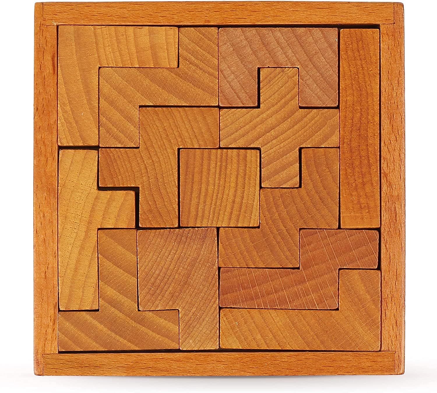 Sharp Brain Zone Wooden Brain Teaser | Puzzle for Kids Children & Adults | Challenging Puzzles | Pentominoes Brain Teaser Games | Suitable for Ages 3 and above