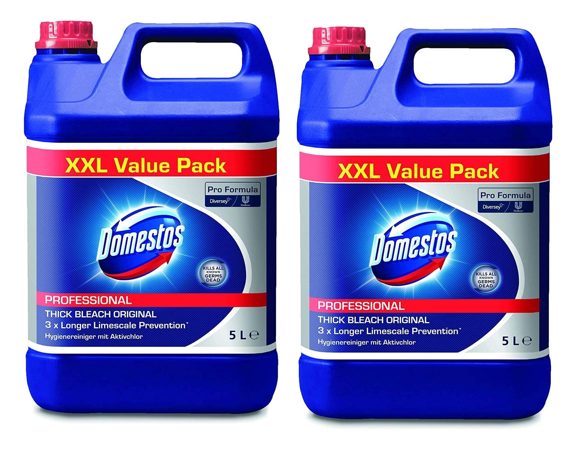 Extended Germ Kill Bleach, 5 L - 2 Pack