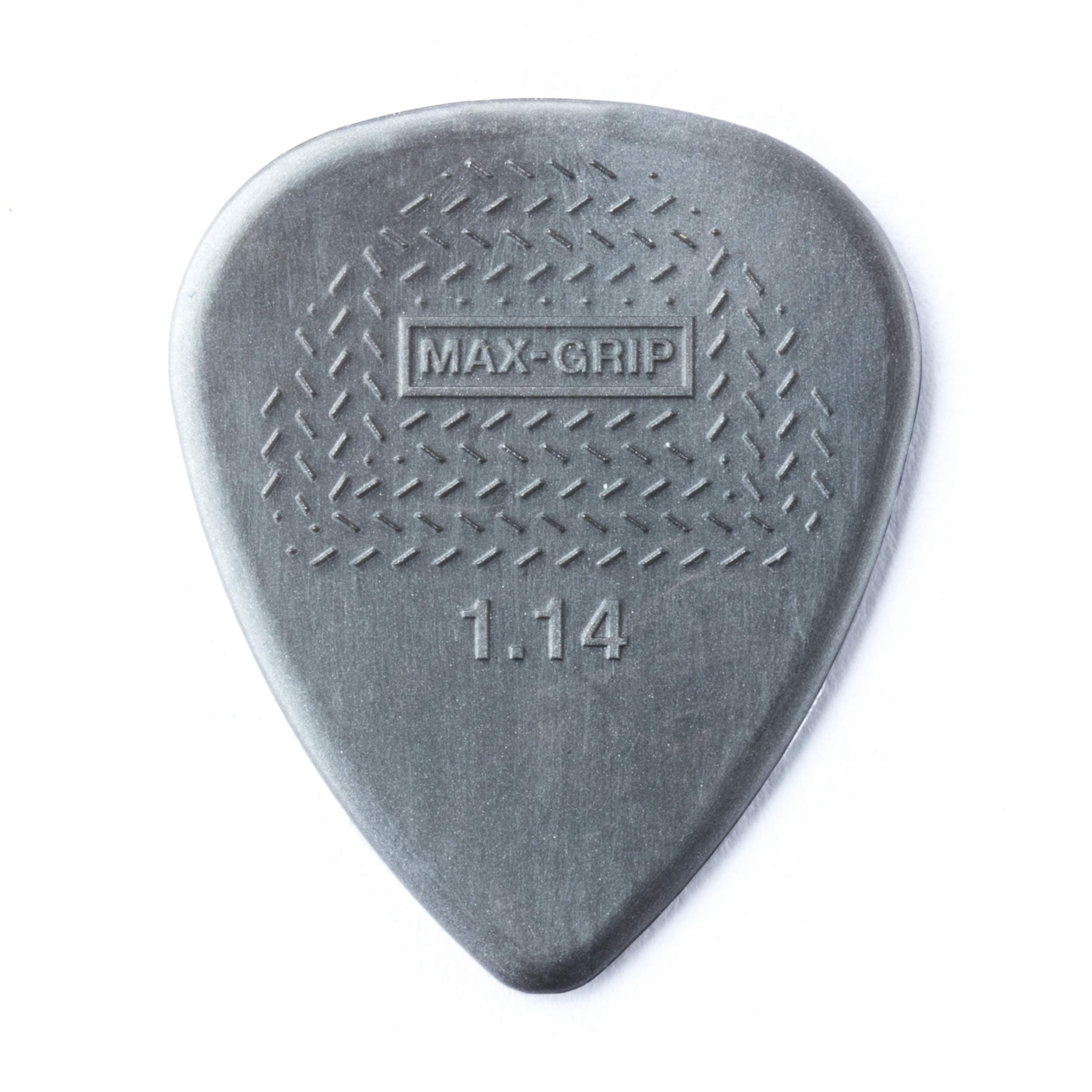 Dunlop Picks - Nylon Standard Max Grip 1.14mm - Pack 24