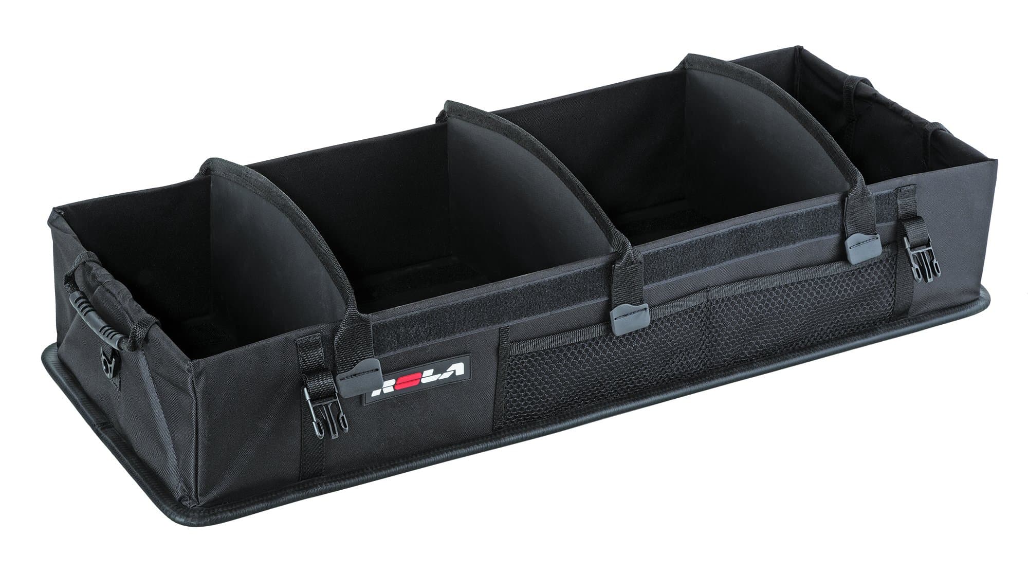 Rola 59001 M.O.V.E. Rigid-Base Trunk Organizer, Customizable Storage, Removable (Black), 38" Interior Organizer
