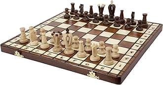 Albatros Royal Wooden Chess Game Field Size: 36 x 36 mm