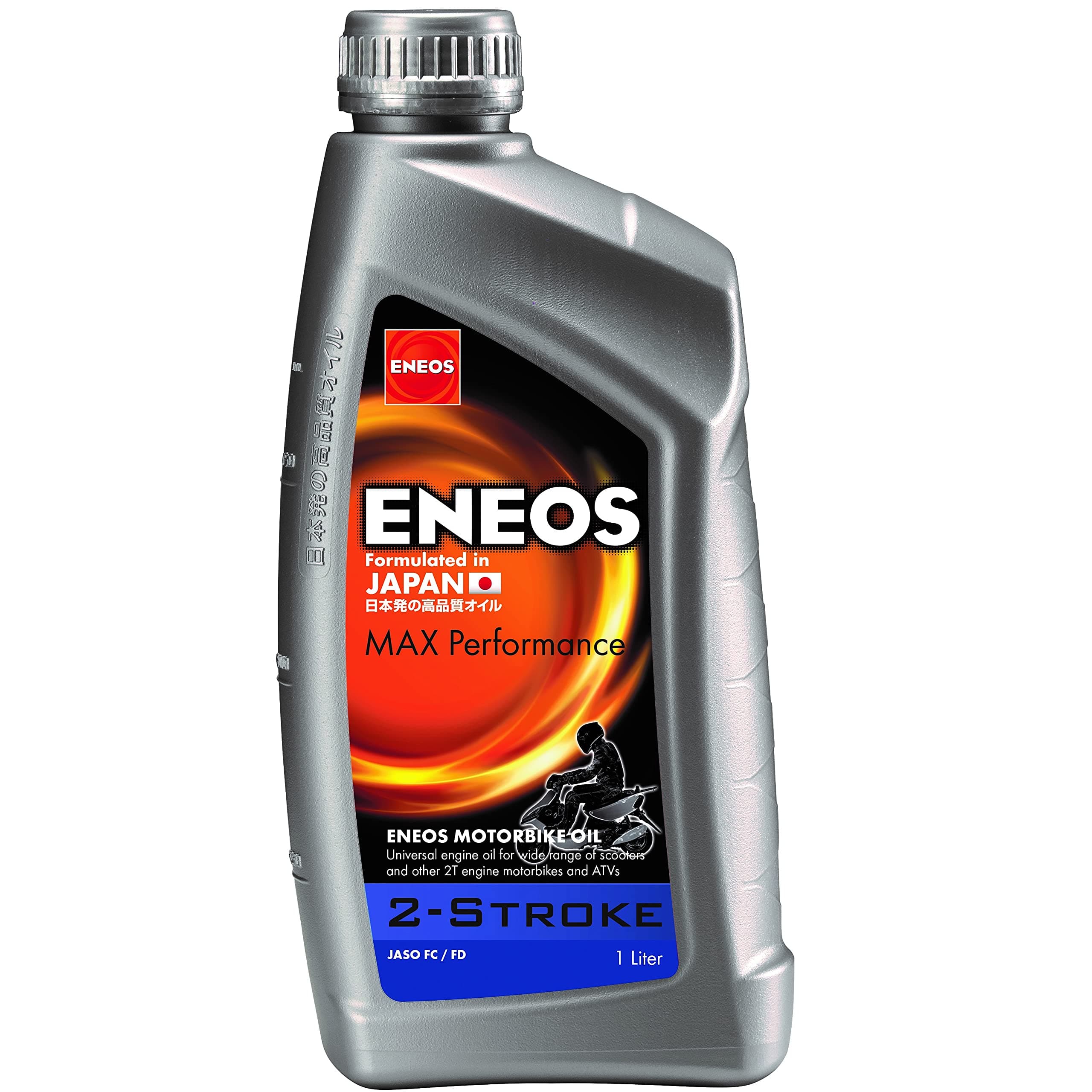 ENEOS Oil Mixture semi-sintetico 2T ENEOS Max Performance 1litro (2T)/Max Performance Semi-Synthetic Oil 2T ENEOS 2-Stroke Engine Oil 1Litre (Engine Oil 2T)