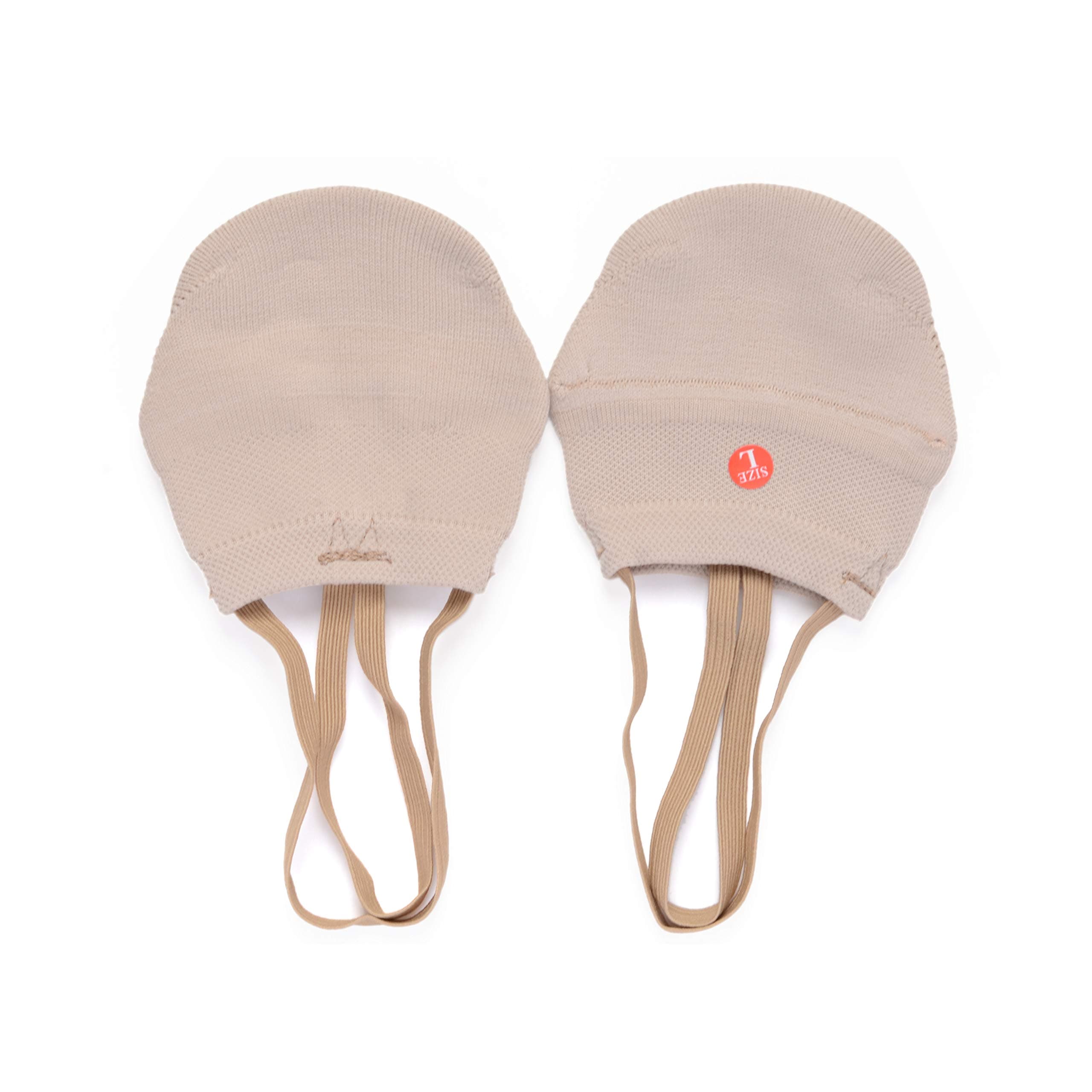 Knitted Half Sole Toe Shoes Socks for Professional Rhythmic Gymnastic Competition or Ballet Dance