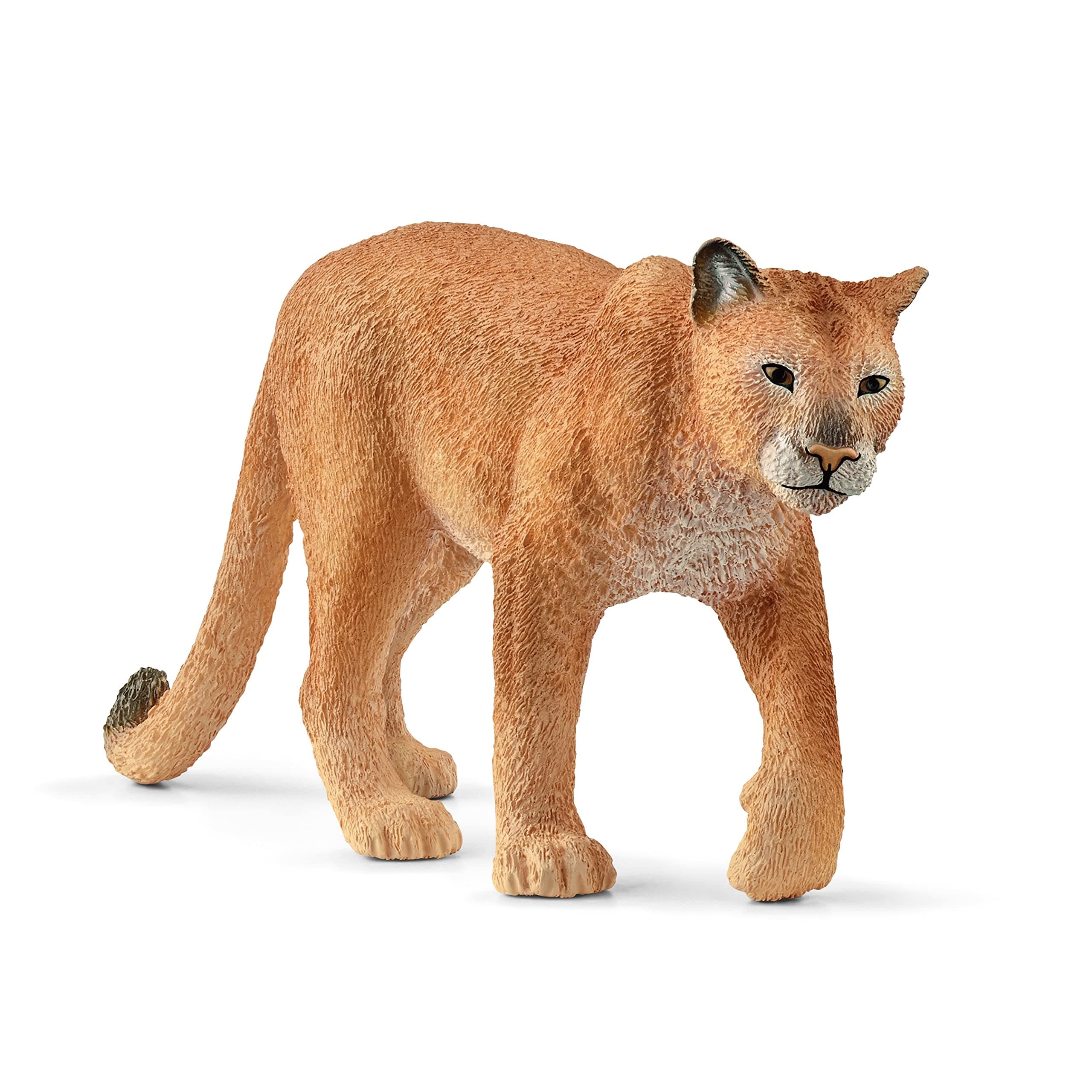 Wild Life Realistic Cougar Toy Figurine - Authentic and Highly Detailed Animal Toy, Durable for Education and Fun Play, Perfect for Boys and Girls, Ages 3+