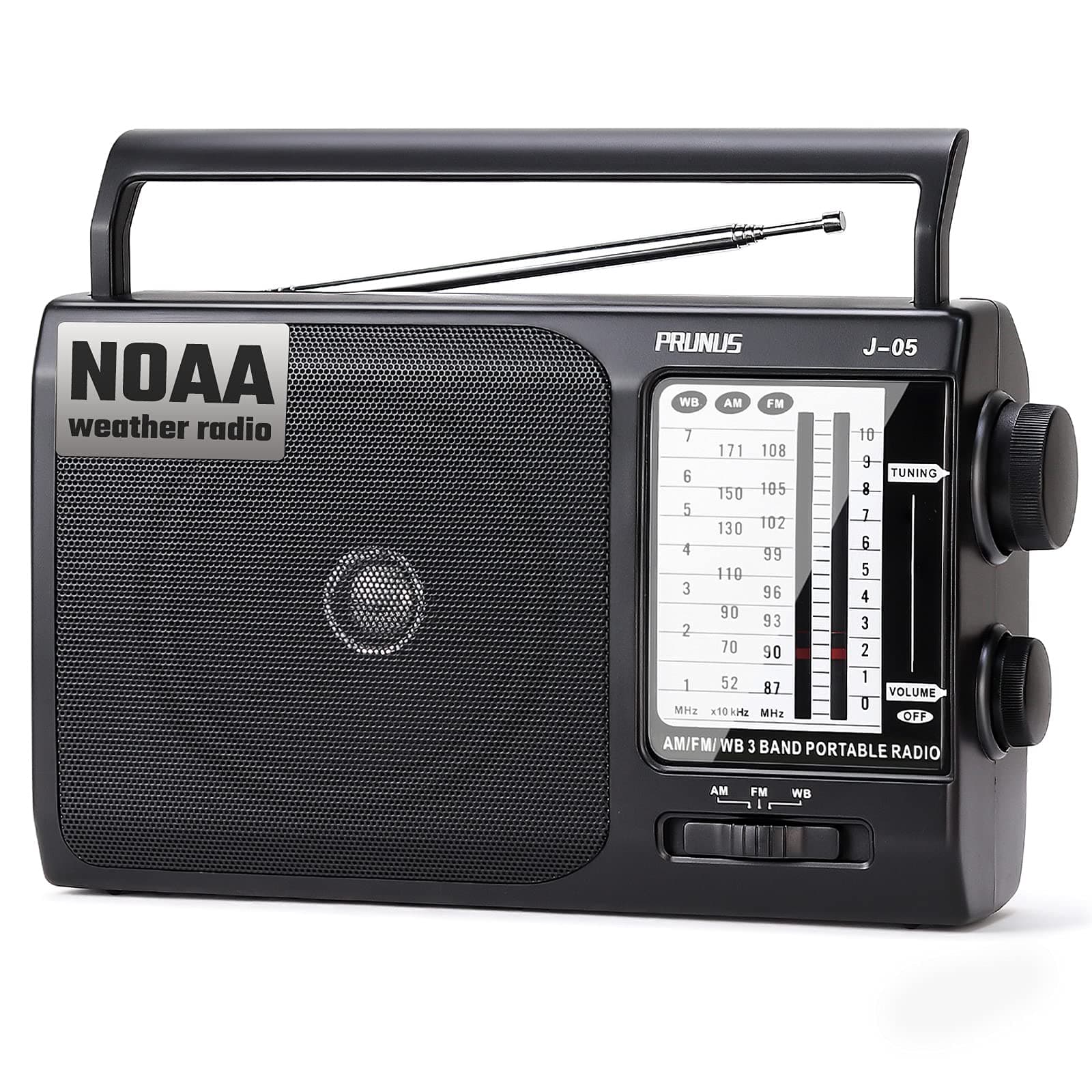 J05 Portable FM/AM Radio