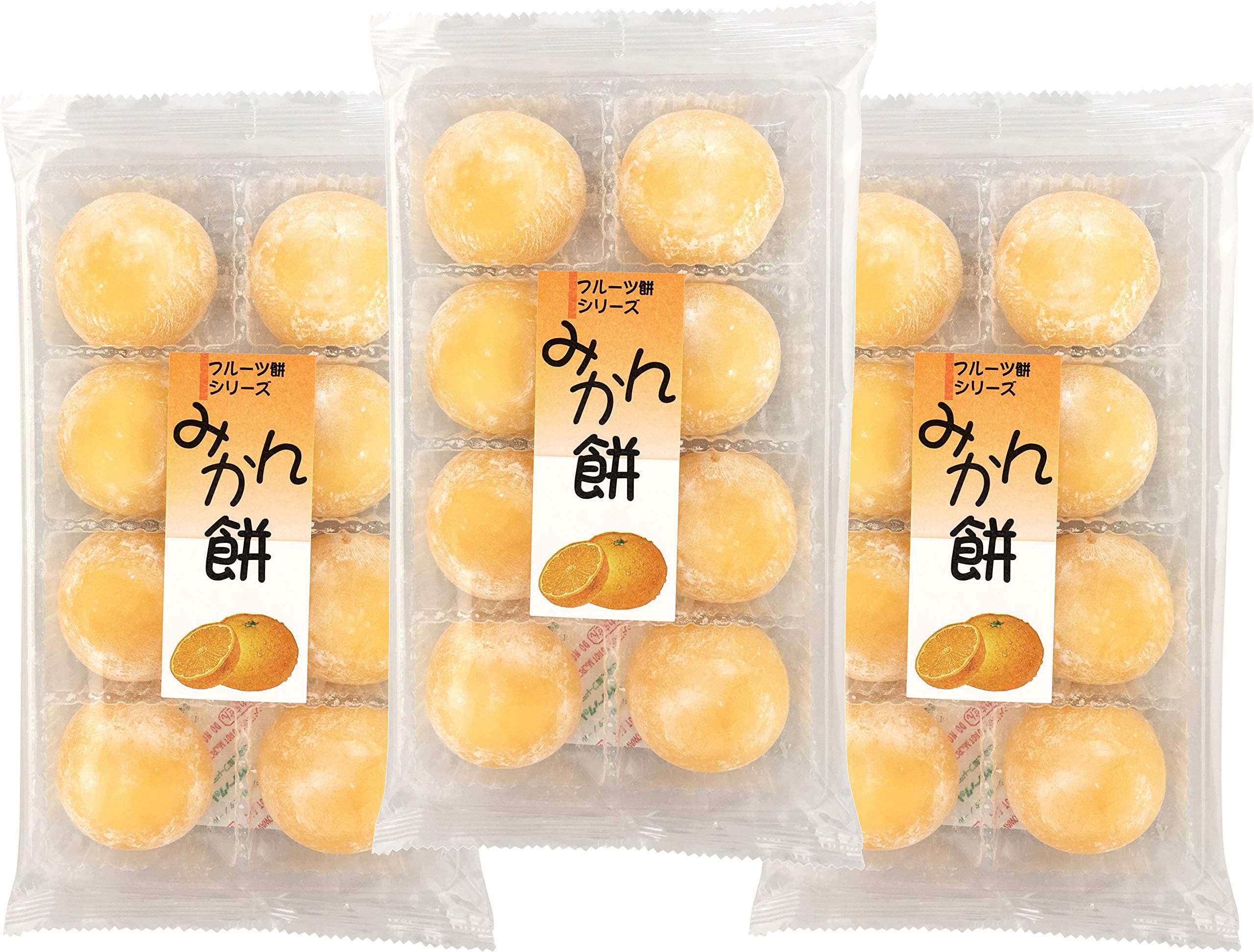 Fruits Mochi Daifuku Mikan 8.33oz/238g (3pack)