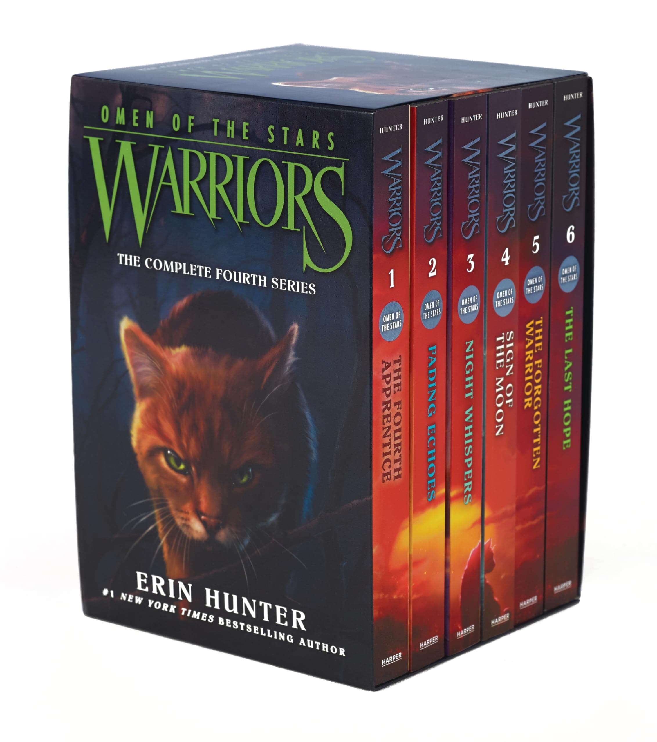 Warriors: Omen of the Stars Box Set: Volumes 1 to 6: A Thrilling Cat Adventure Series Paperback – November 3, 2015
