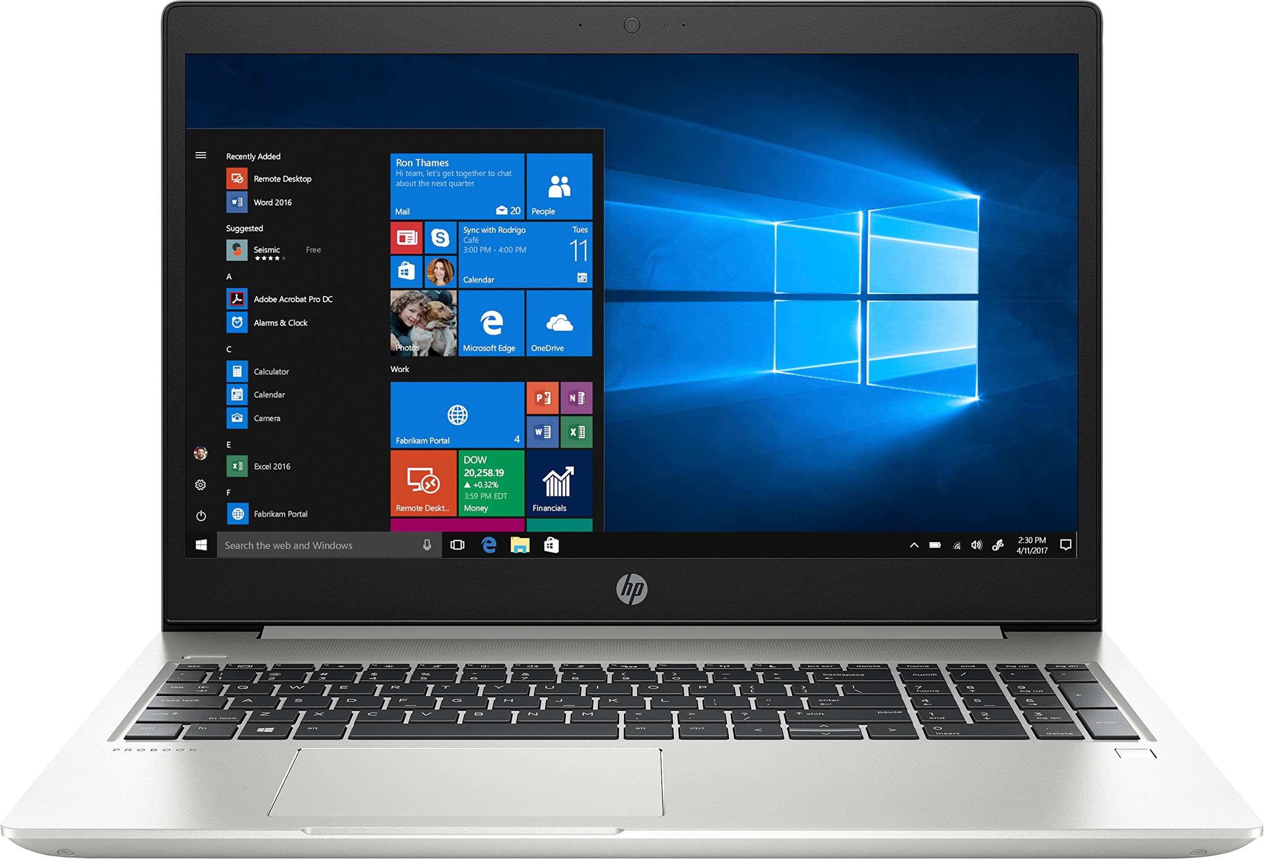 HP ProBook 455R G6 15.6" Notebook - 1920 x 1080 - Ryzen 5 3500U - 8 GB RAM - 256 GB SSD - Pike Silver Aluminum - Windows 10 Pro 64-bit - AMD Radeon Vega 8 Graphics - in-Plane Switching (IPS) Tech