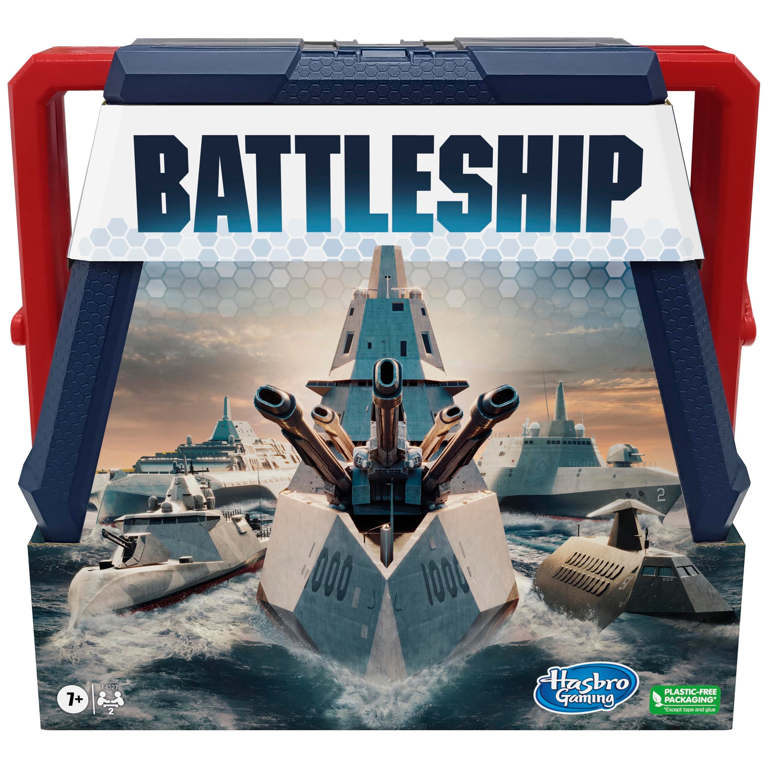 Hasbro Gaming Battleship Classic Board Game, Strategy Game for Kids Ages 7 and Up, Fun Kids Game for 2 Players
