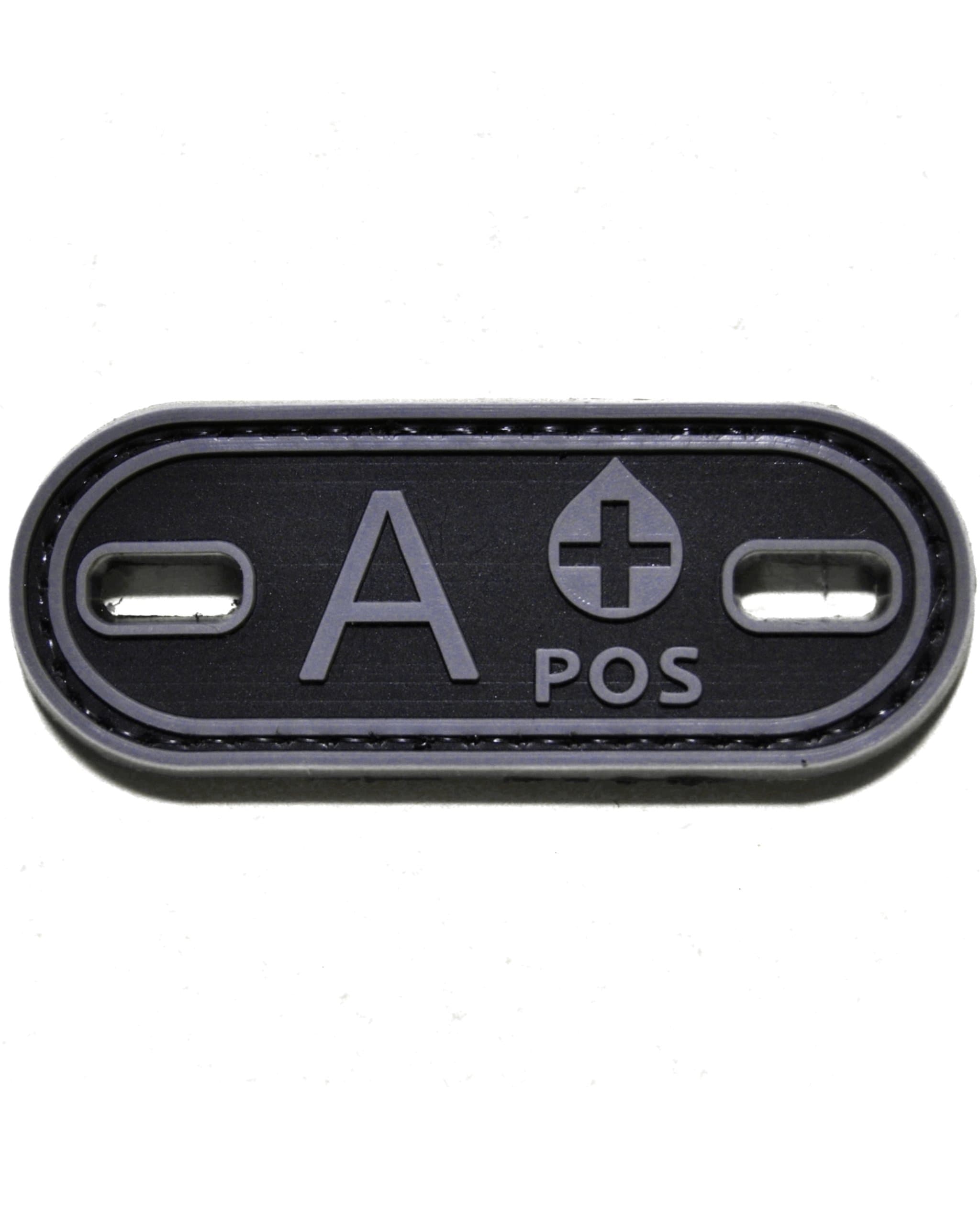 Tactical Morale Gear's Blood Type Patch - A+