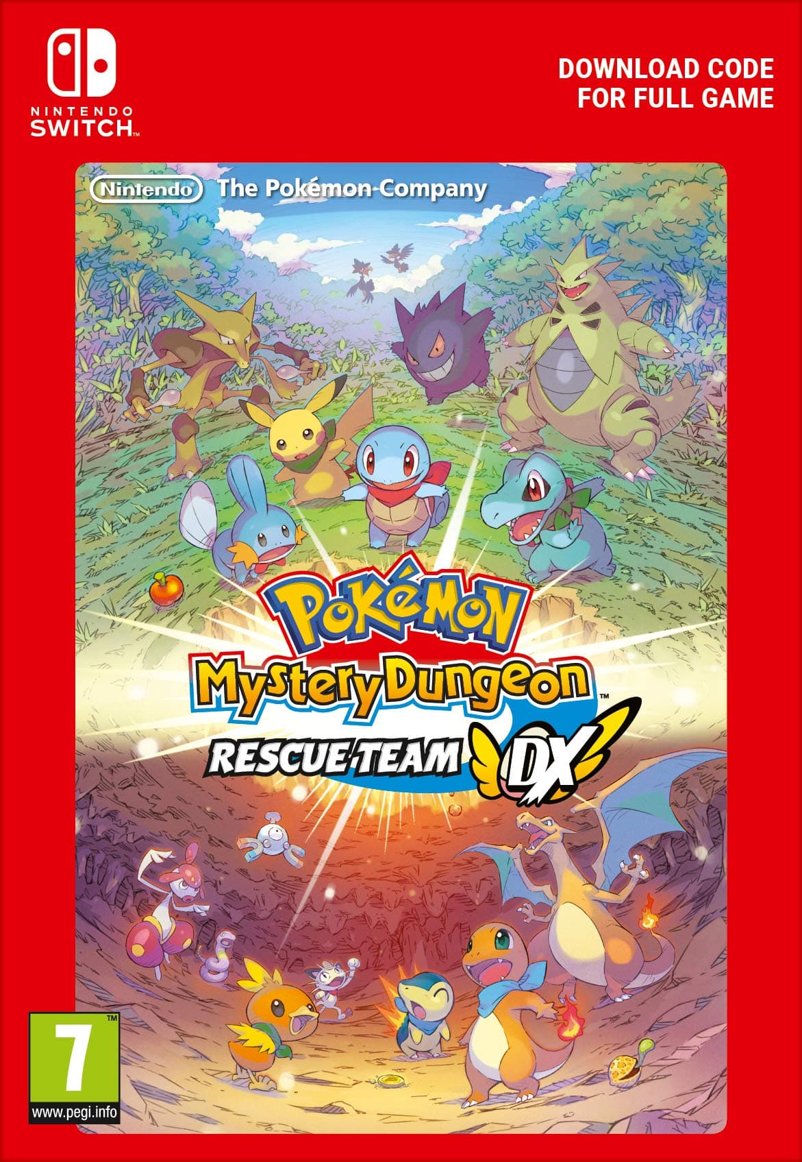 Pokémon Mystery Dungeon: Rescue Team DX Standard | Nintendo Switch - Download Code