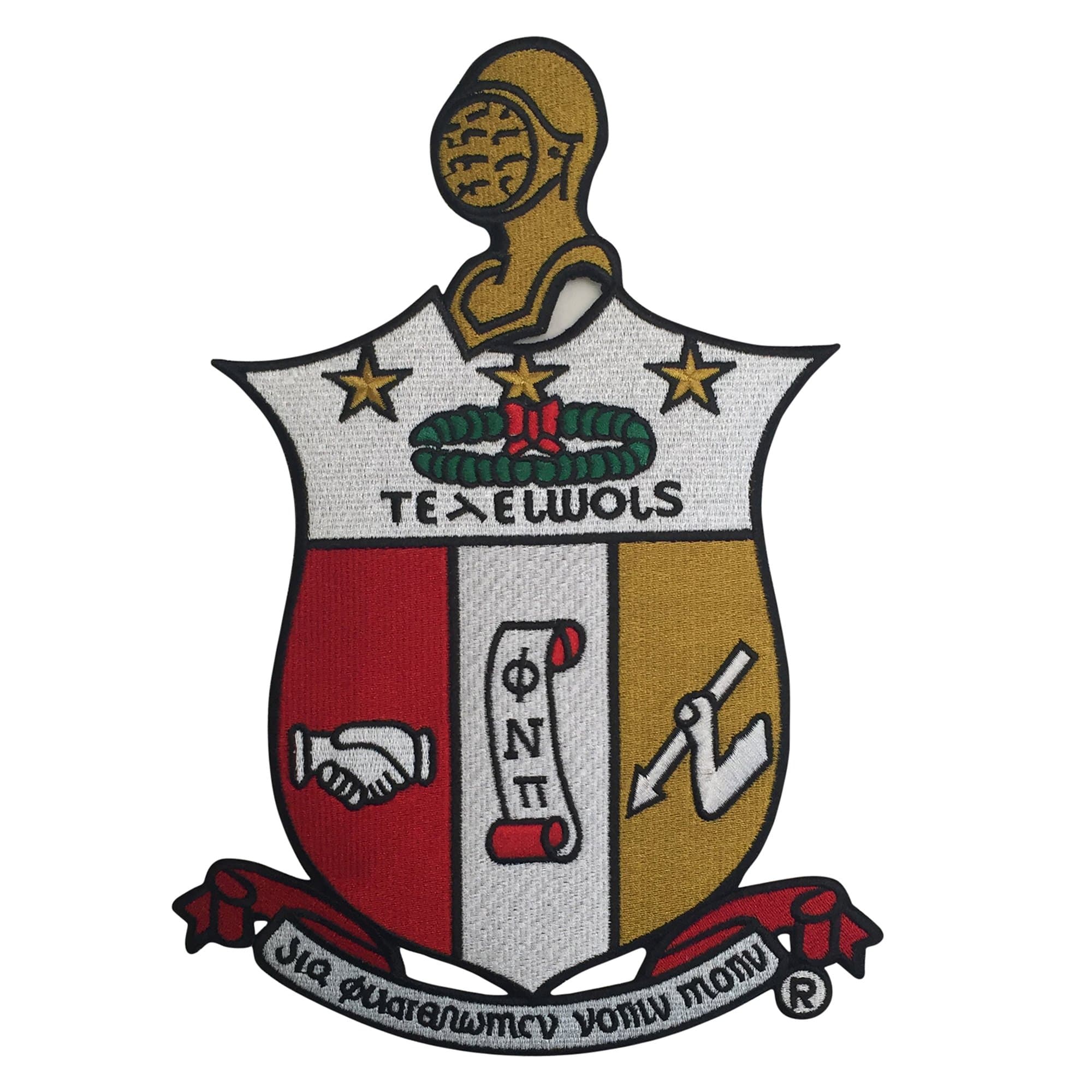 NSEG705 - Kappa Alpha Psi Crest Shield Patch 5"