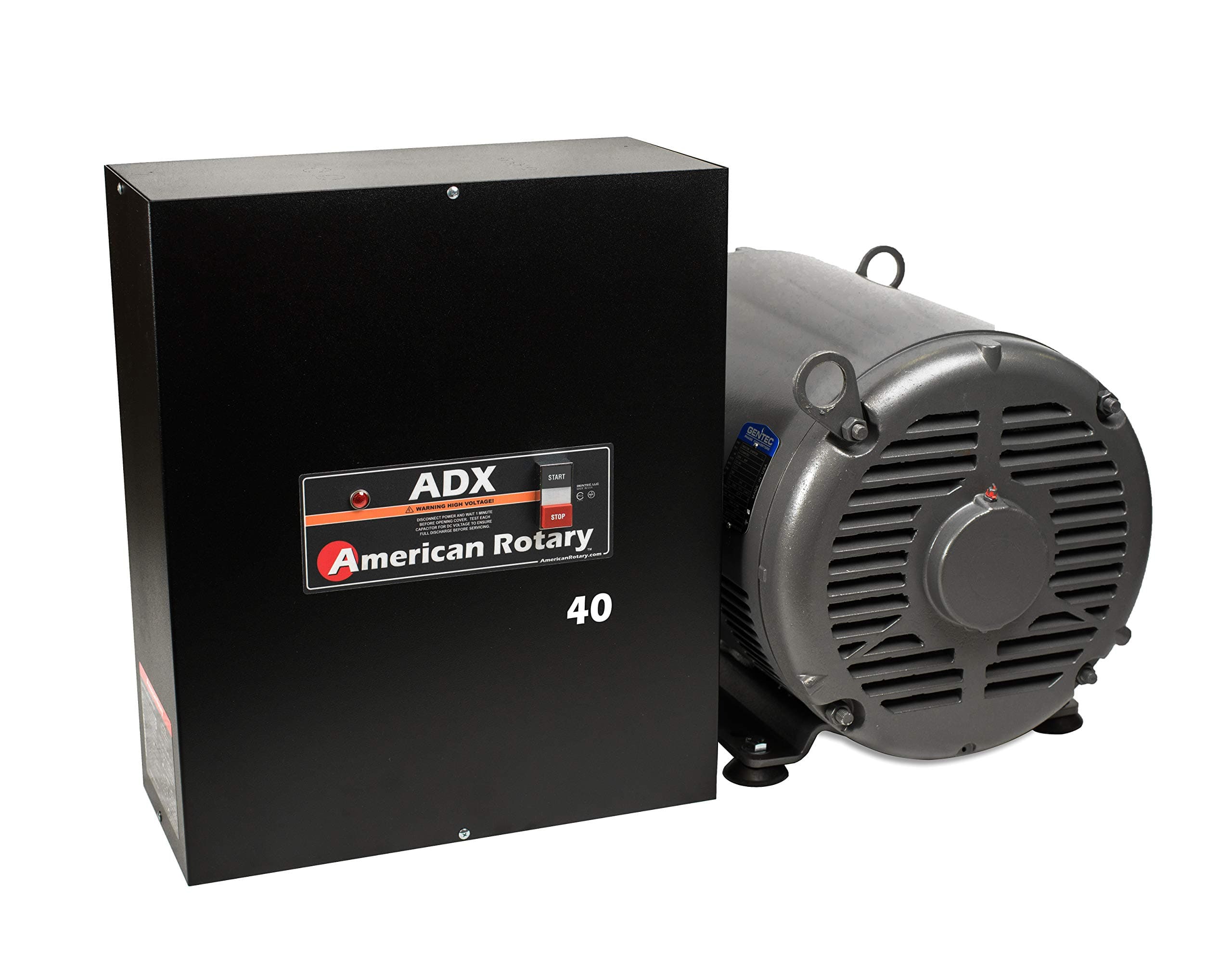 Phase Converter ADX40-40 HP Digital Smart Series Extreme Duty|Can Start up to a 20 Hp / 56 Amp 208-240v Load