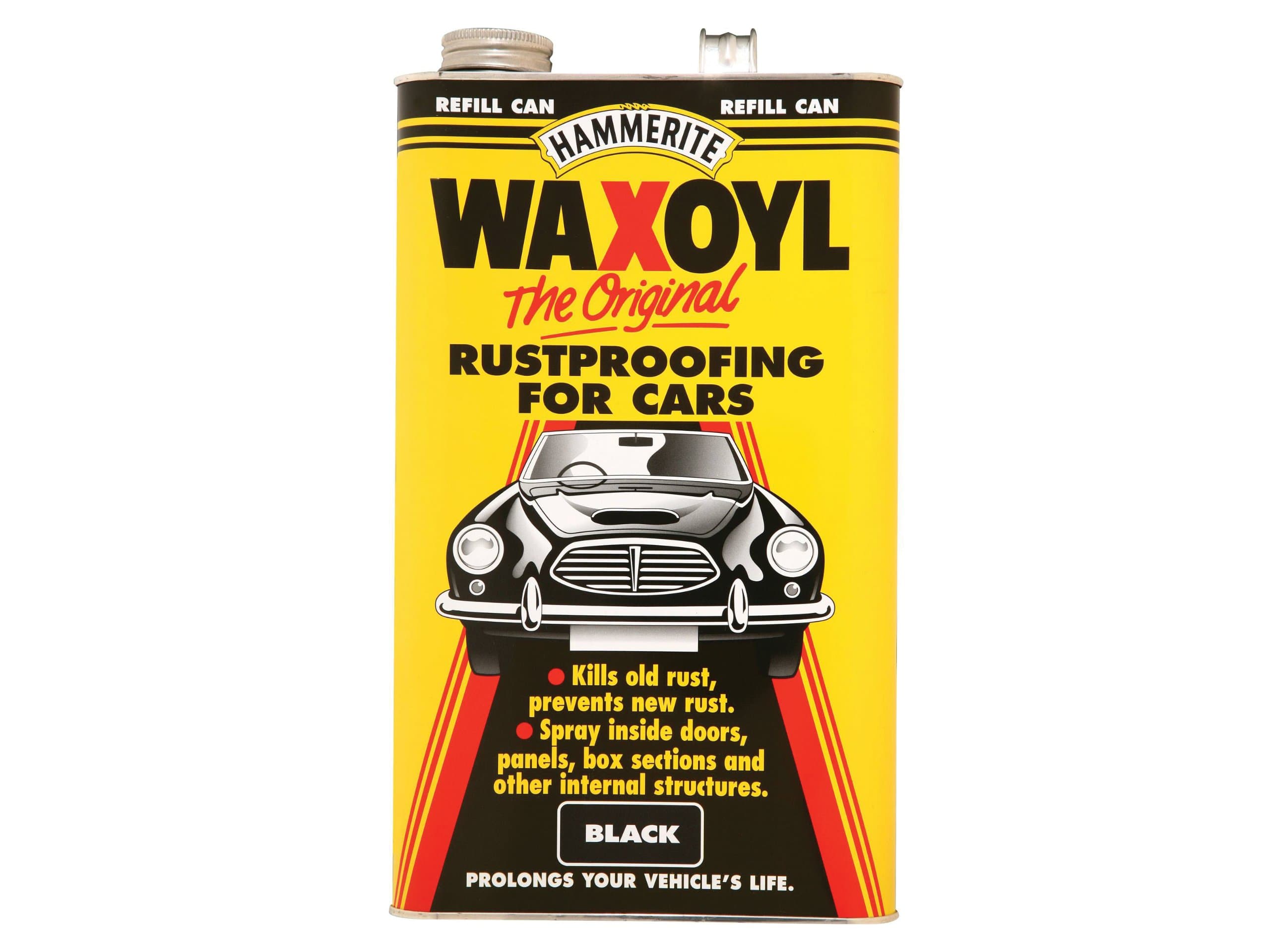 Hammerite HAM6710105 5L Waxoyl Refill Can - Black
