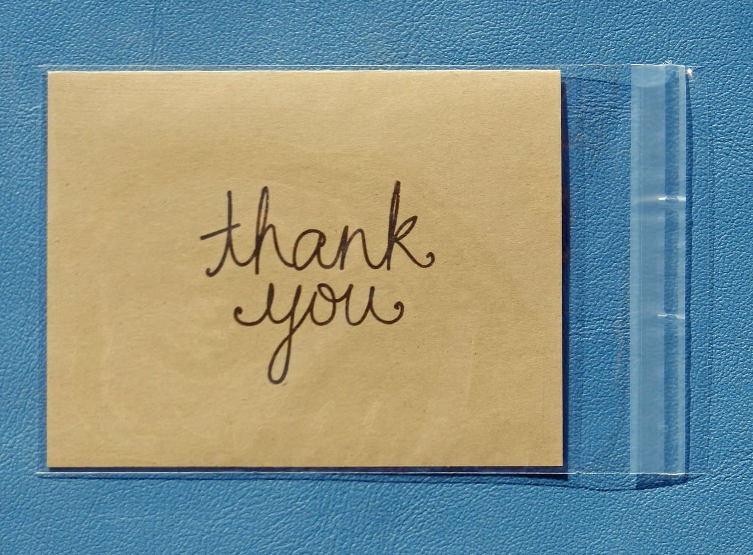 - 100 - Clear Resealable A-2 Card Envelopes Polypropylene Cello Bags 4 3/8" x 5 3/4" 1.5 mil