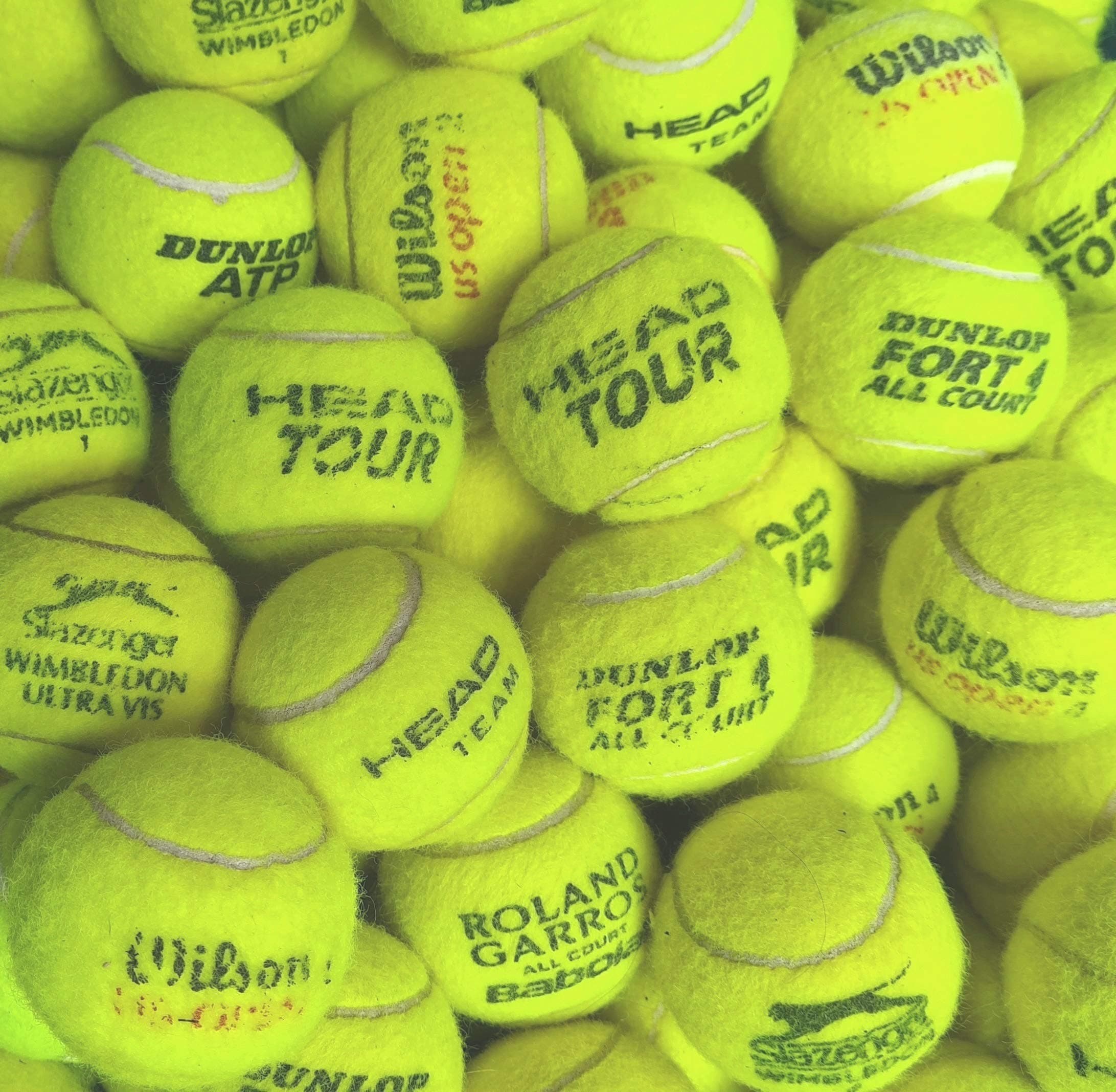 30 Used Tennis Balls For Dogs. Choose From 4 Different Ball Conditions, From "Excellent" to "Good" (30 "Good" Condition Used Tennis Balls)