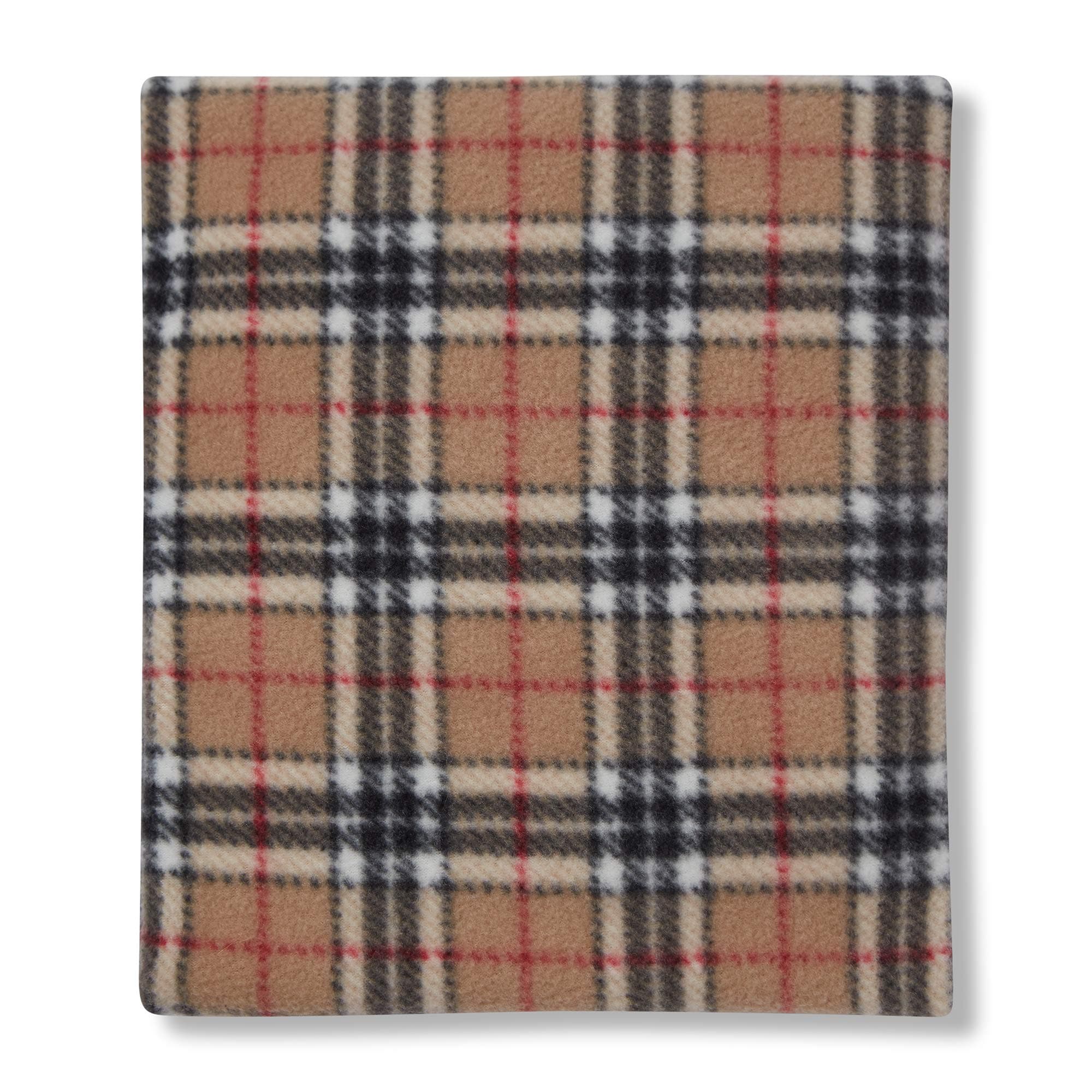 Micro Hottie - Microwave Hot Water Bottle - Caramel Tartan Fleece