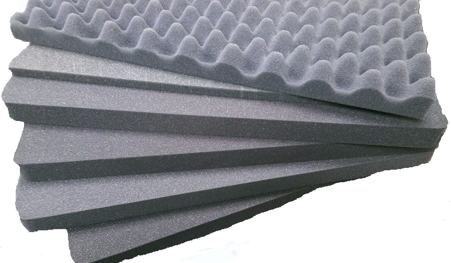 CVPKG presents Pelican 1510 upgraded 6 piece Pluck replacement foam set. 2.5lb Foam