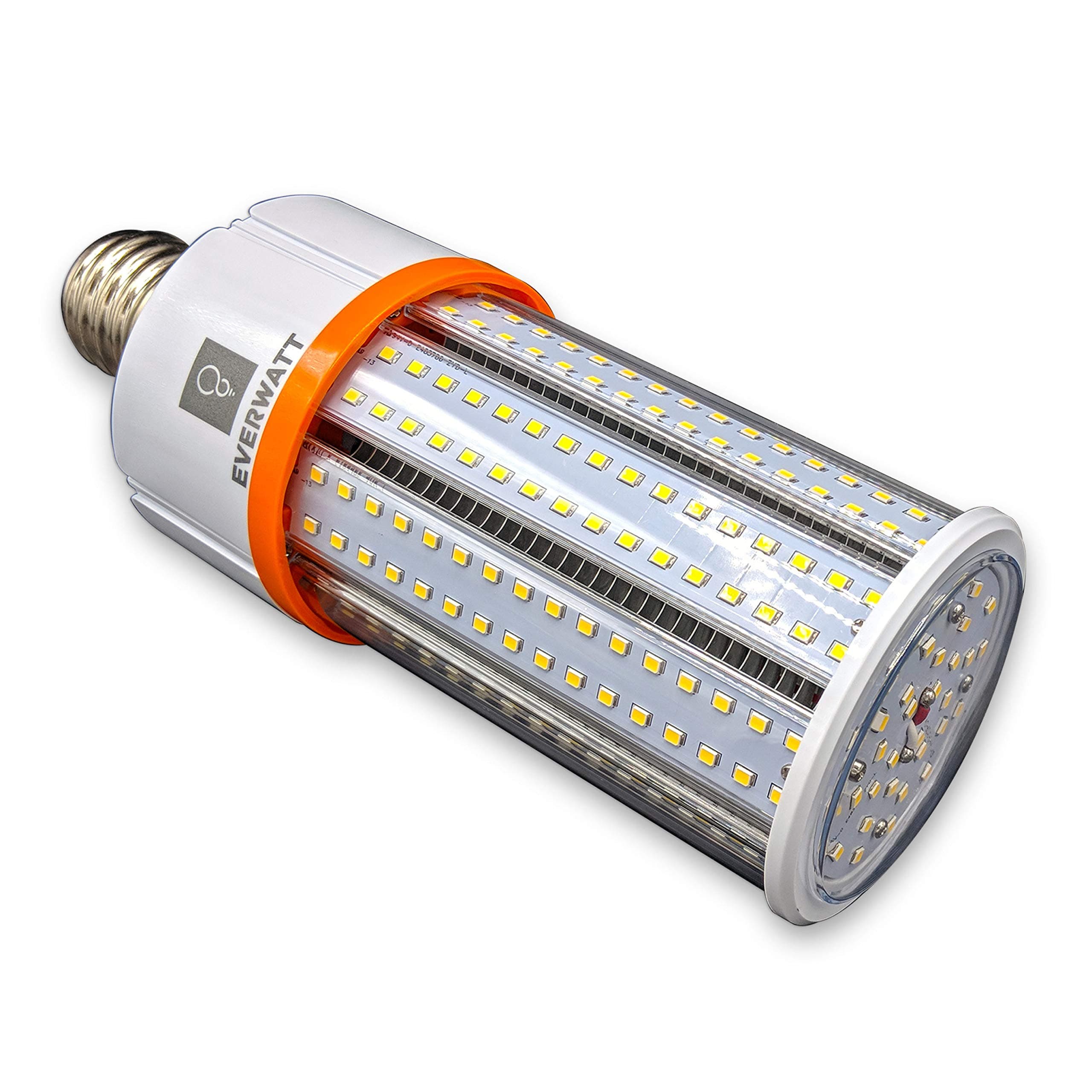 40W (200W Metal Halide Equiv) LED Corn Light Bulb, Mogul E39 Base, 5479 lm, 4000K, IP64 Waterproof, Indoor/Outdoor Area Light Replaces MH, HID, CFL, HPS