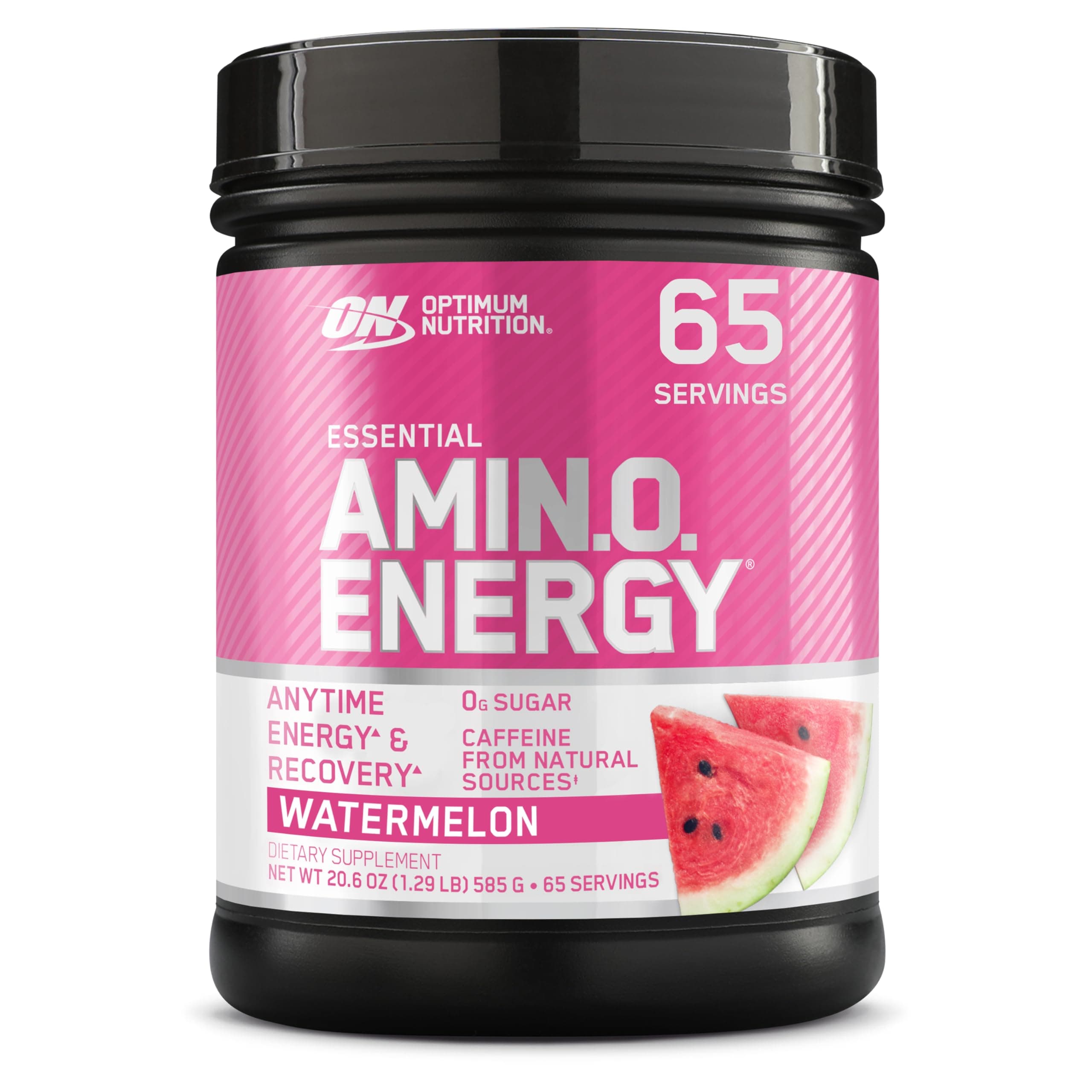 Amino Energy - Pre Workout with Green Tea, BCAA, Amino Acids, Keto Friendly, Green Coffee Extract, Energy Powder - Watermelon, 65 Servings (Packaging May Vary)