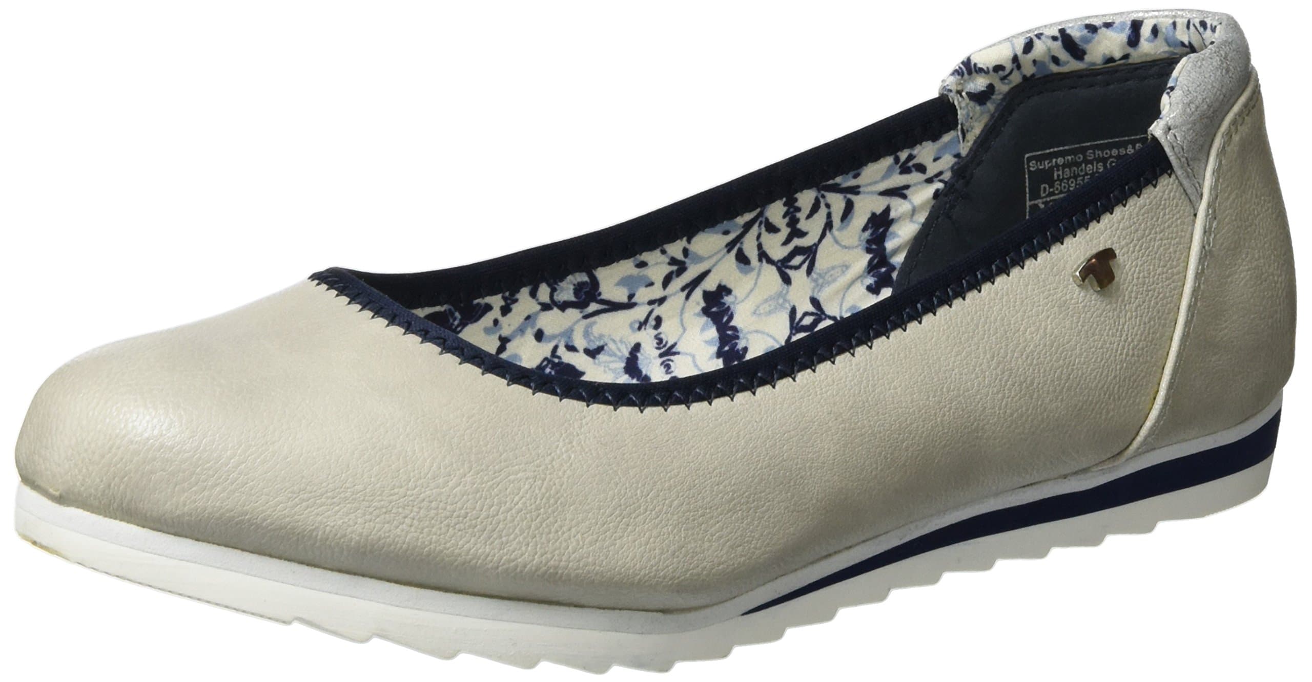 TOM TAILOR Women's 2790103 Closed Toe Ballet Flats