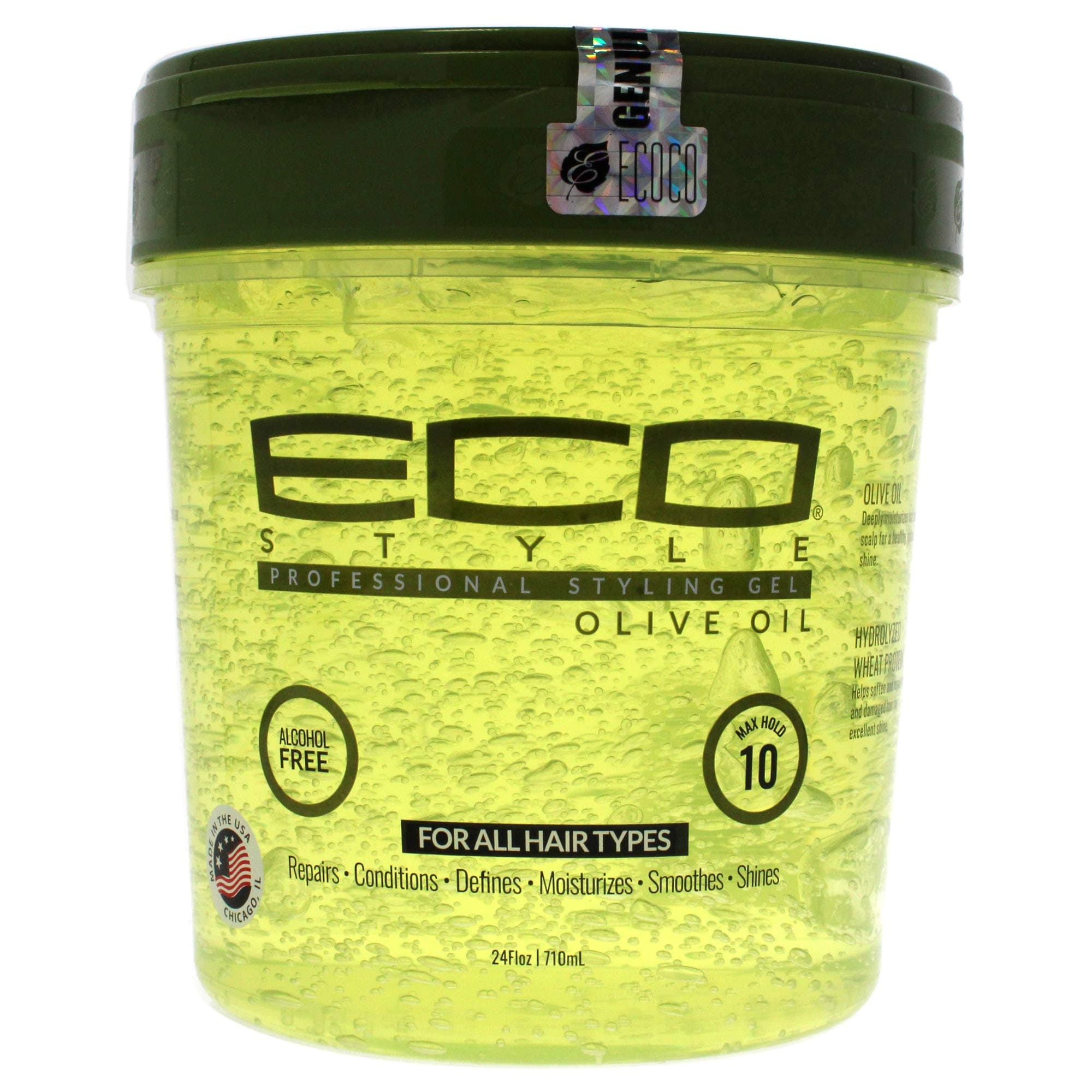 Eco Style Olive Oil Styling Gel, 24 oz / 710 ml